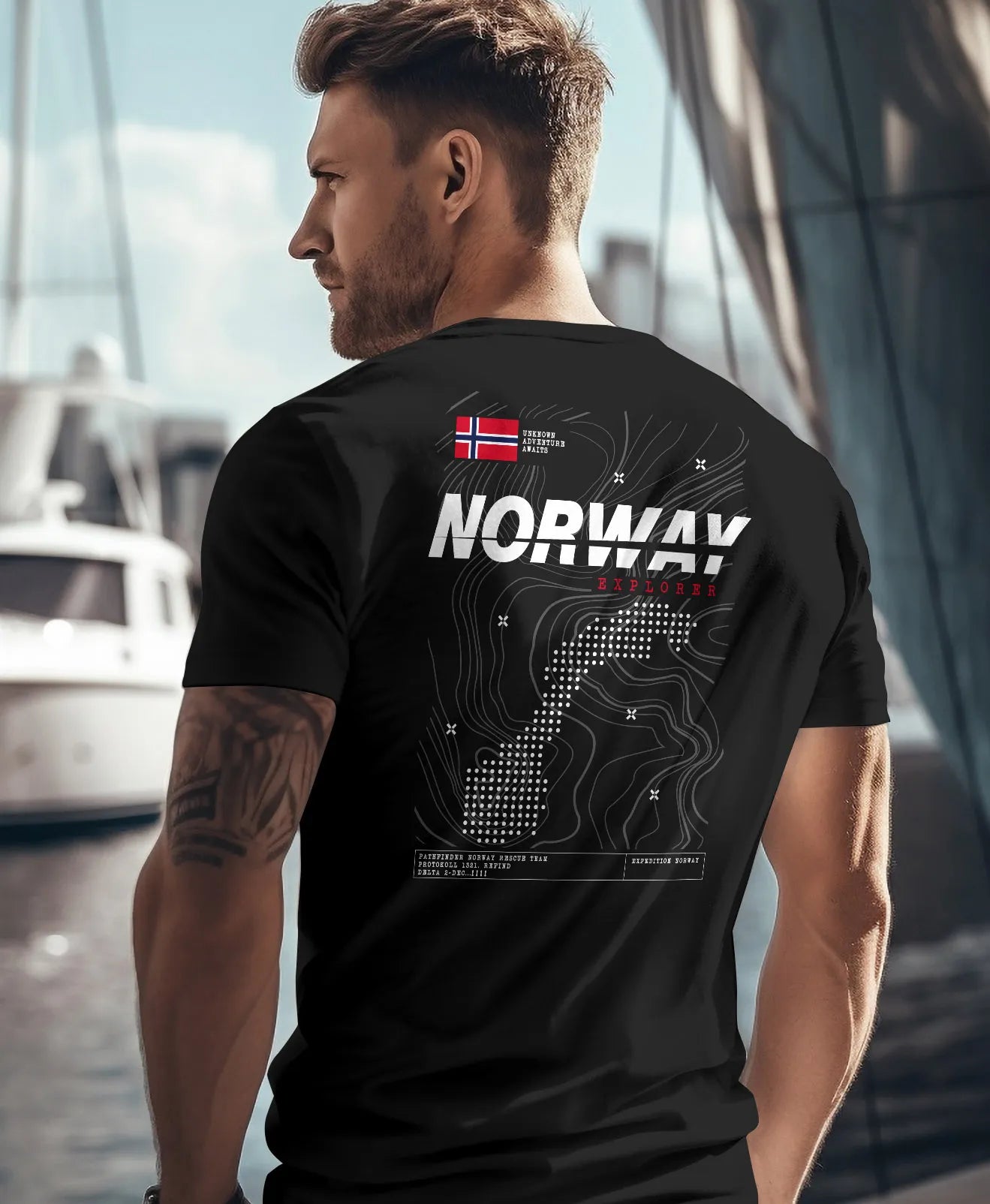 schwarz backprint