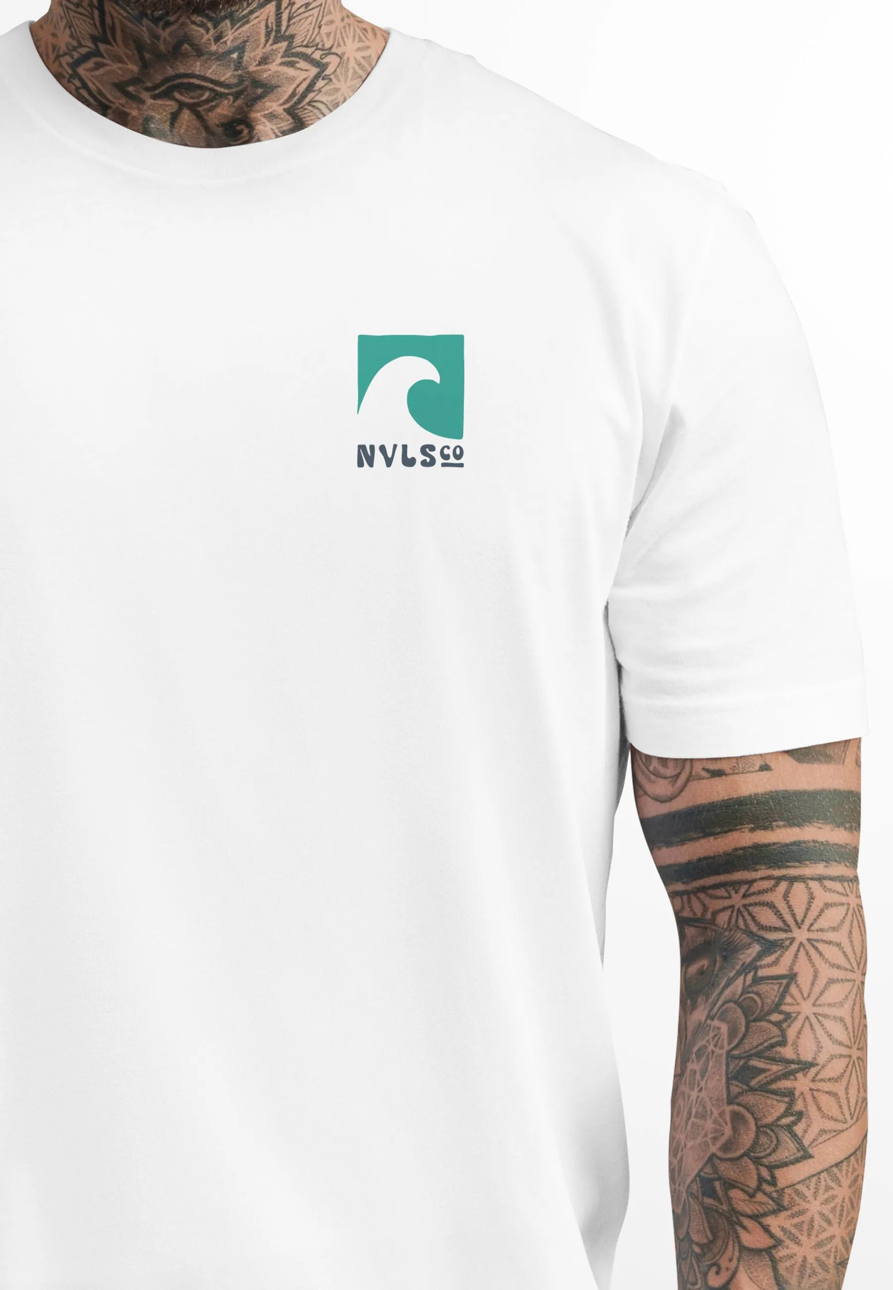 weiß backprint