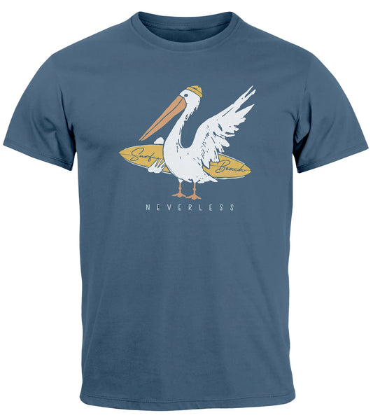 denim blue frontprint