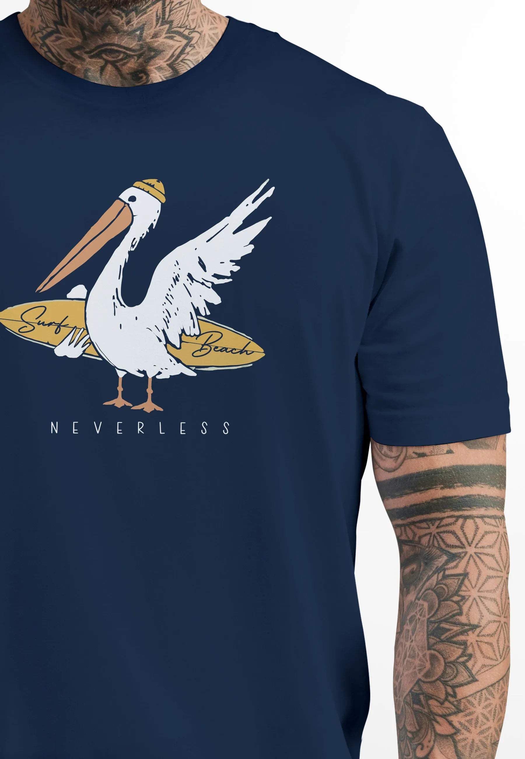 navy frontprint