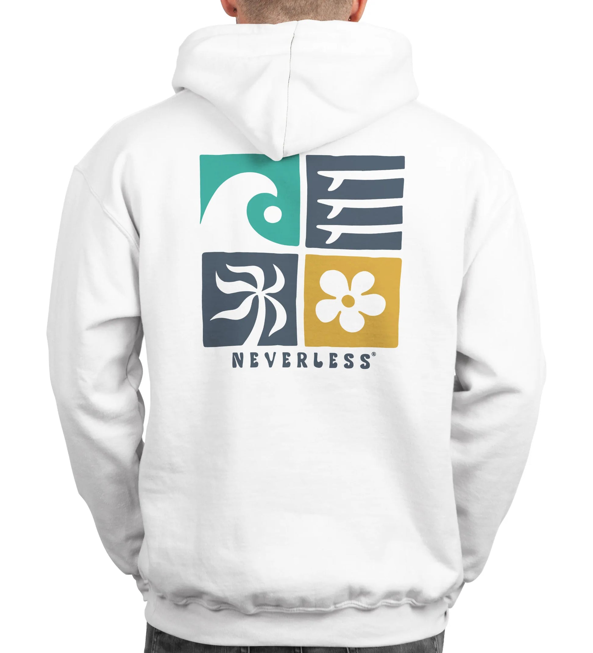 weiß backprint