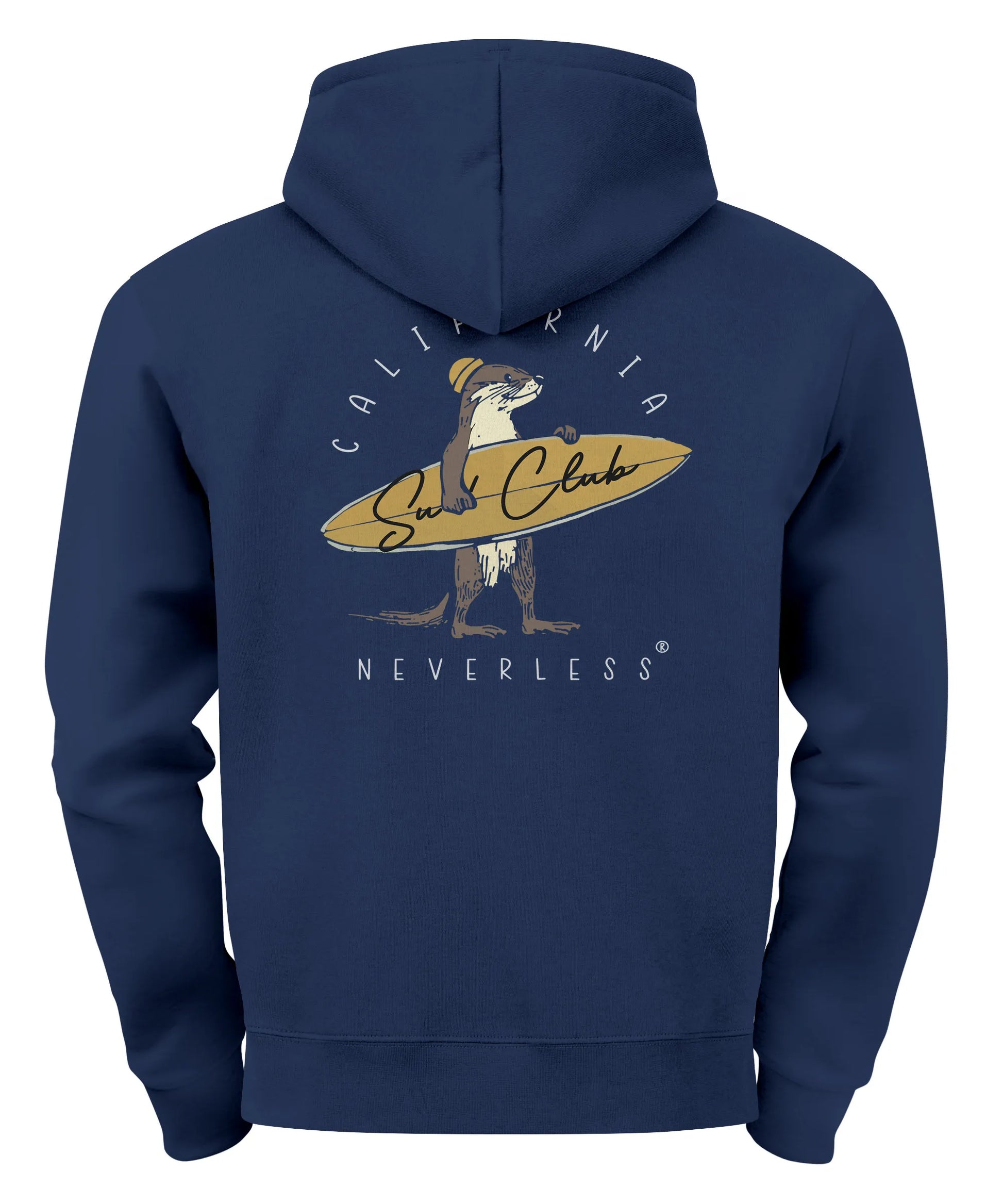 navy backprint