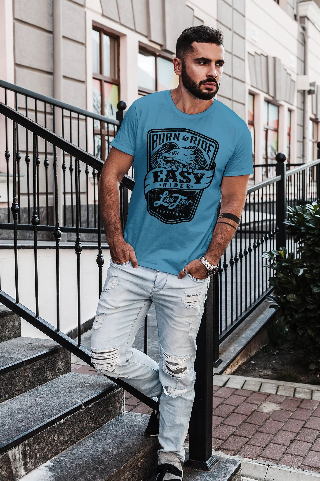 stone blue