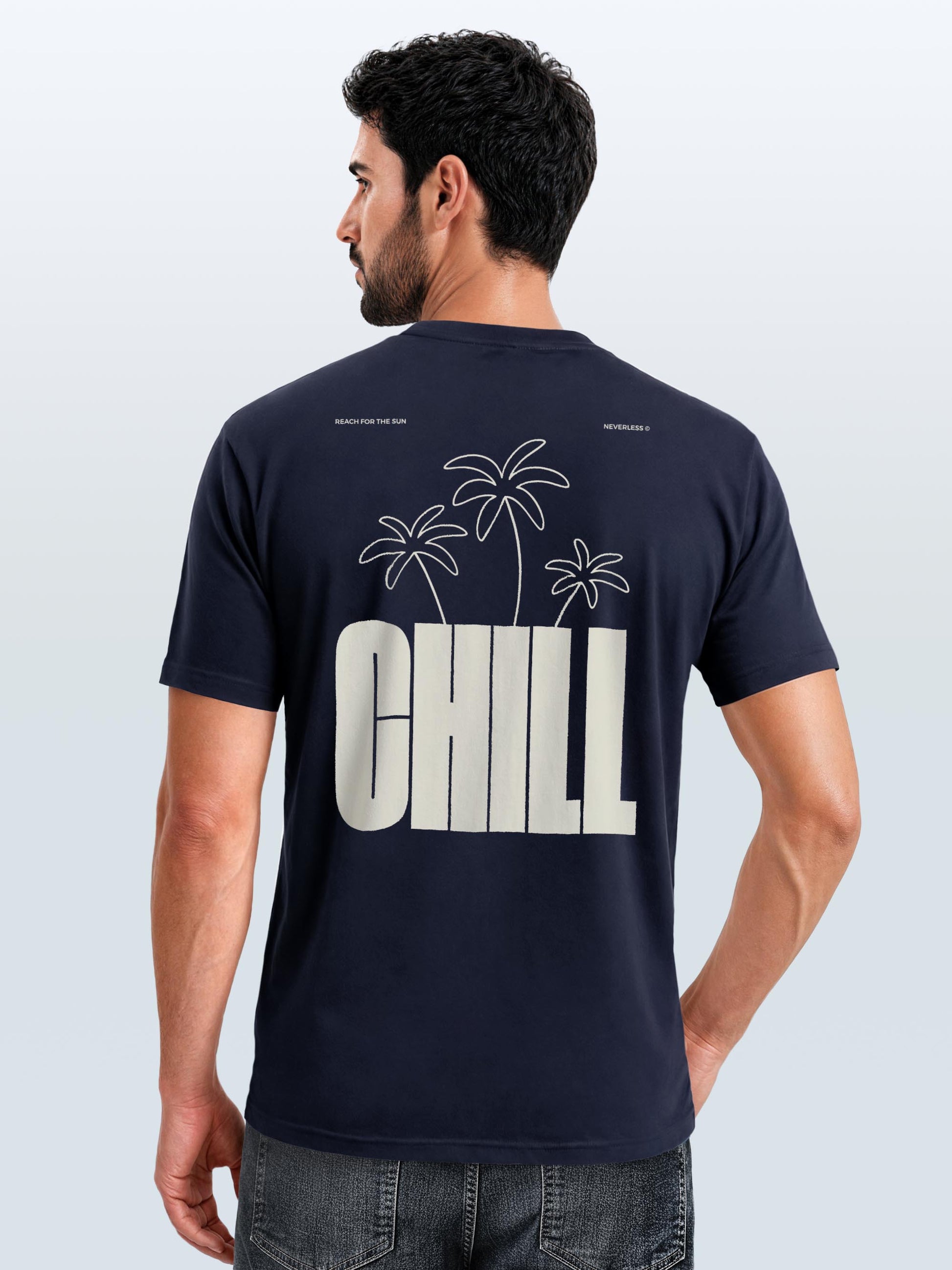 navy slim-fit