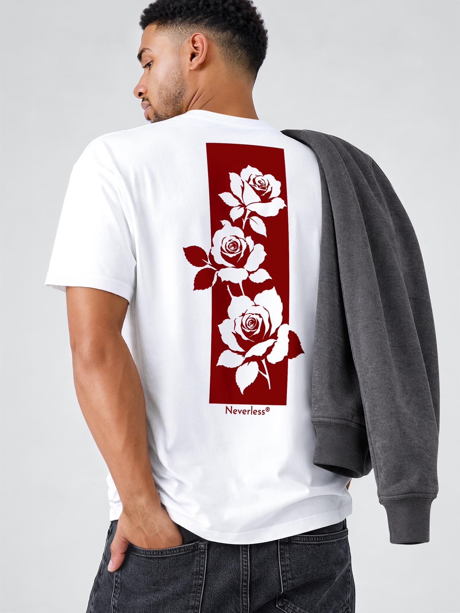 weiß relaxed-fit