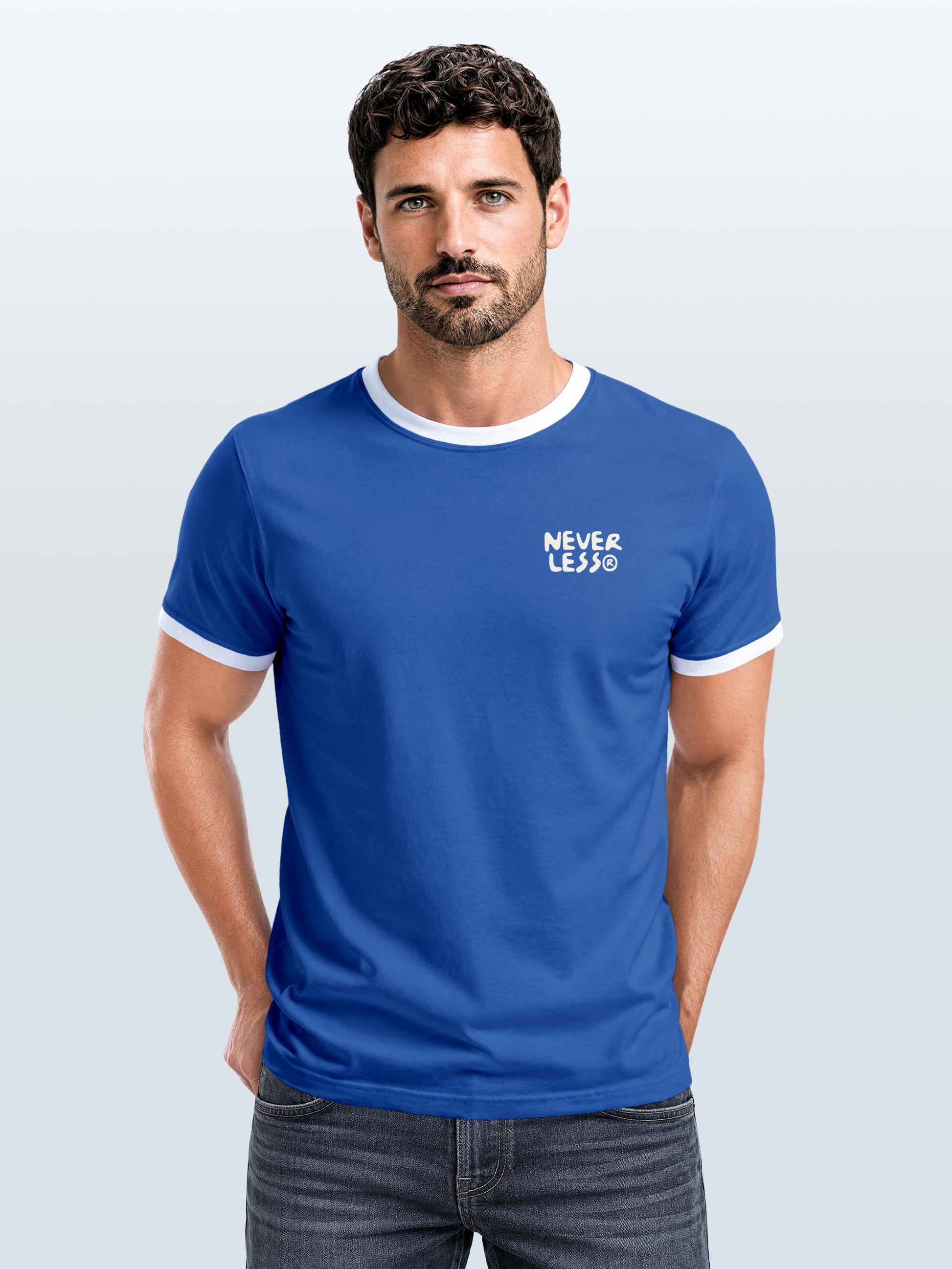 blau-weiß