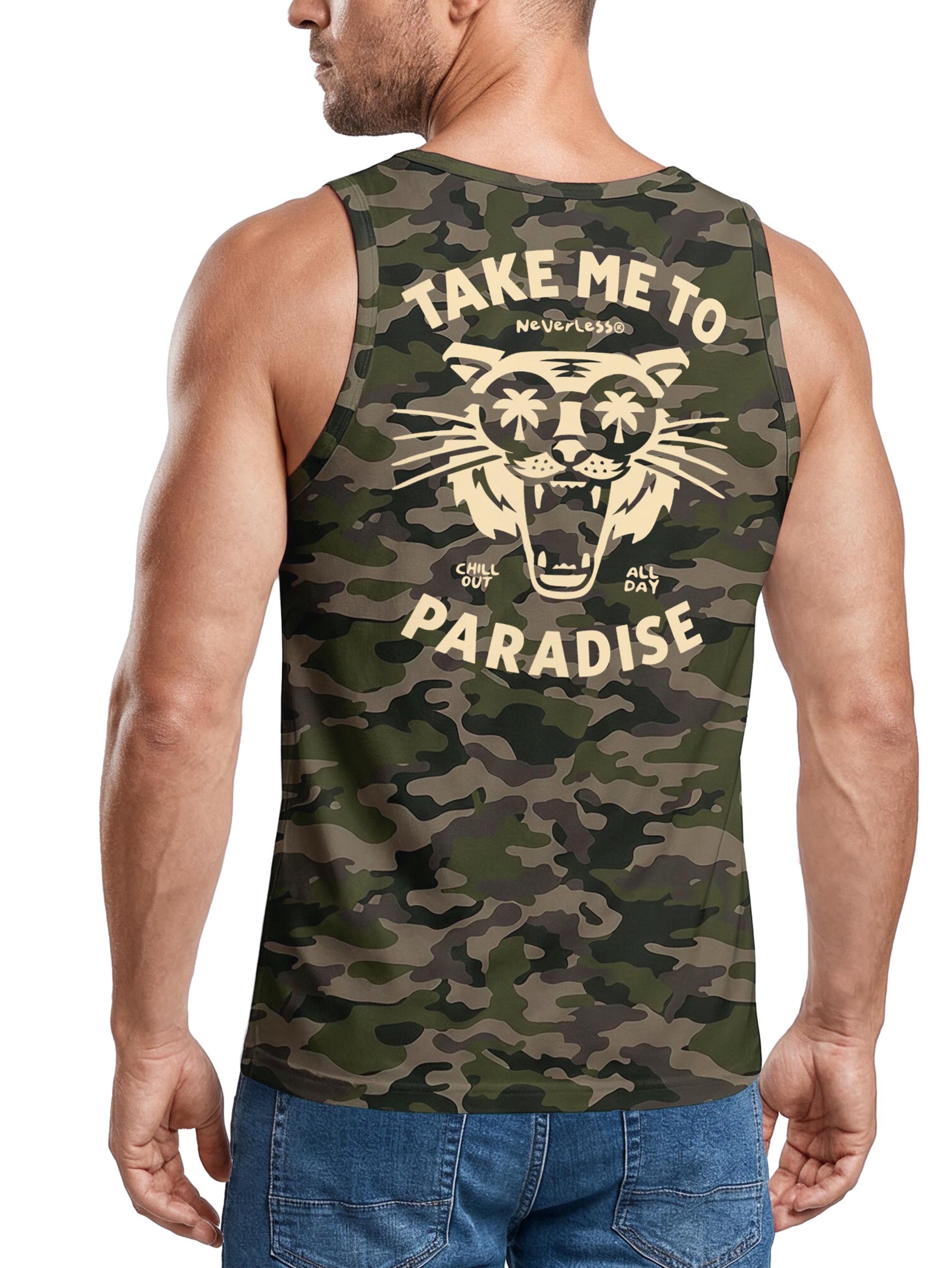woodland-camo slim fit