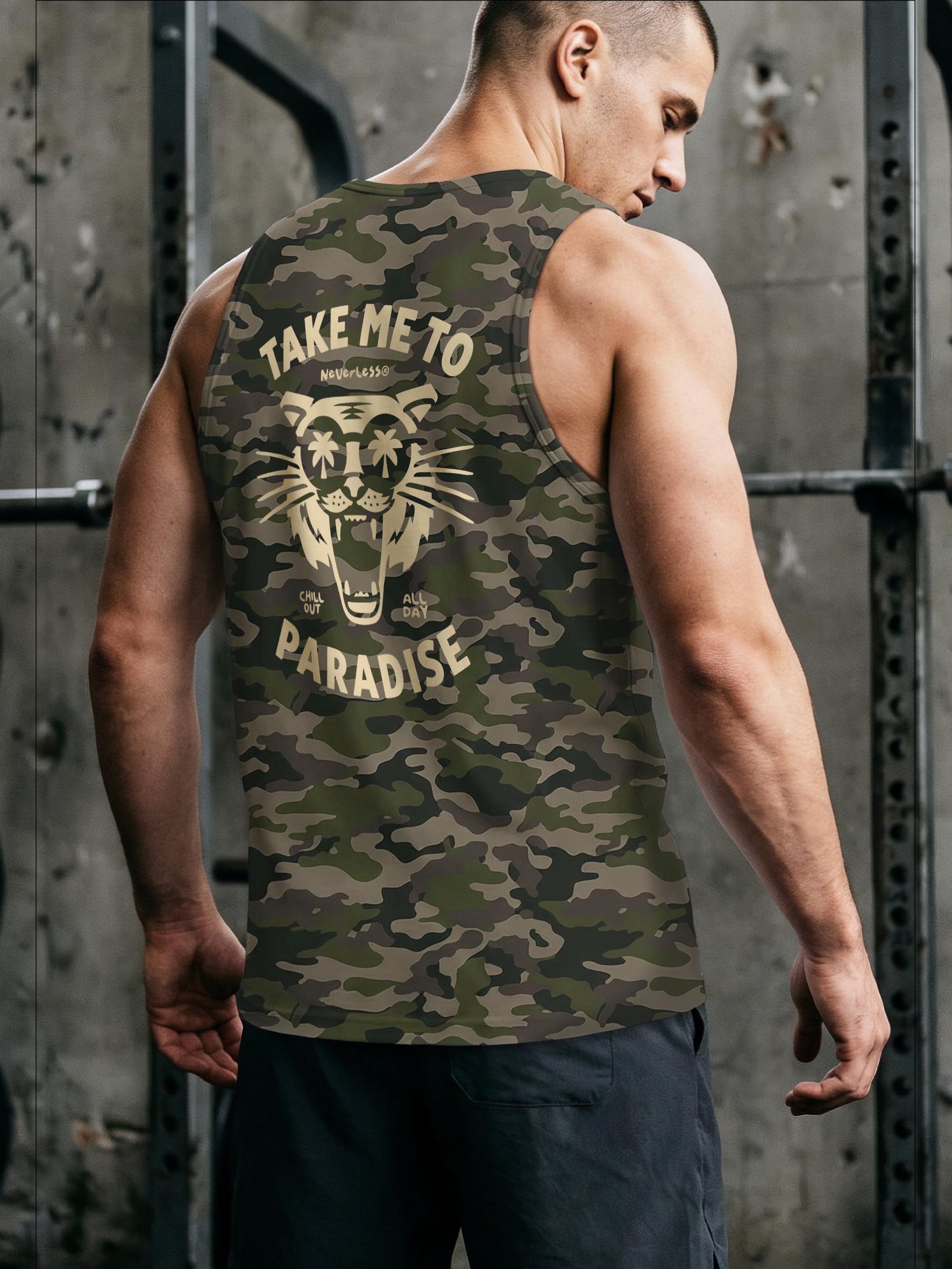 woodland-camo slim fit
