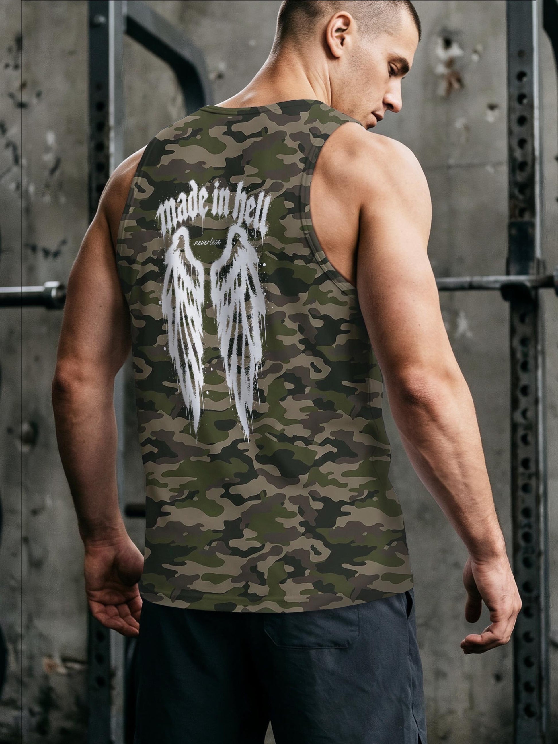 woodland-camo slim fit