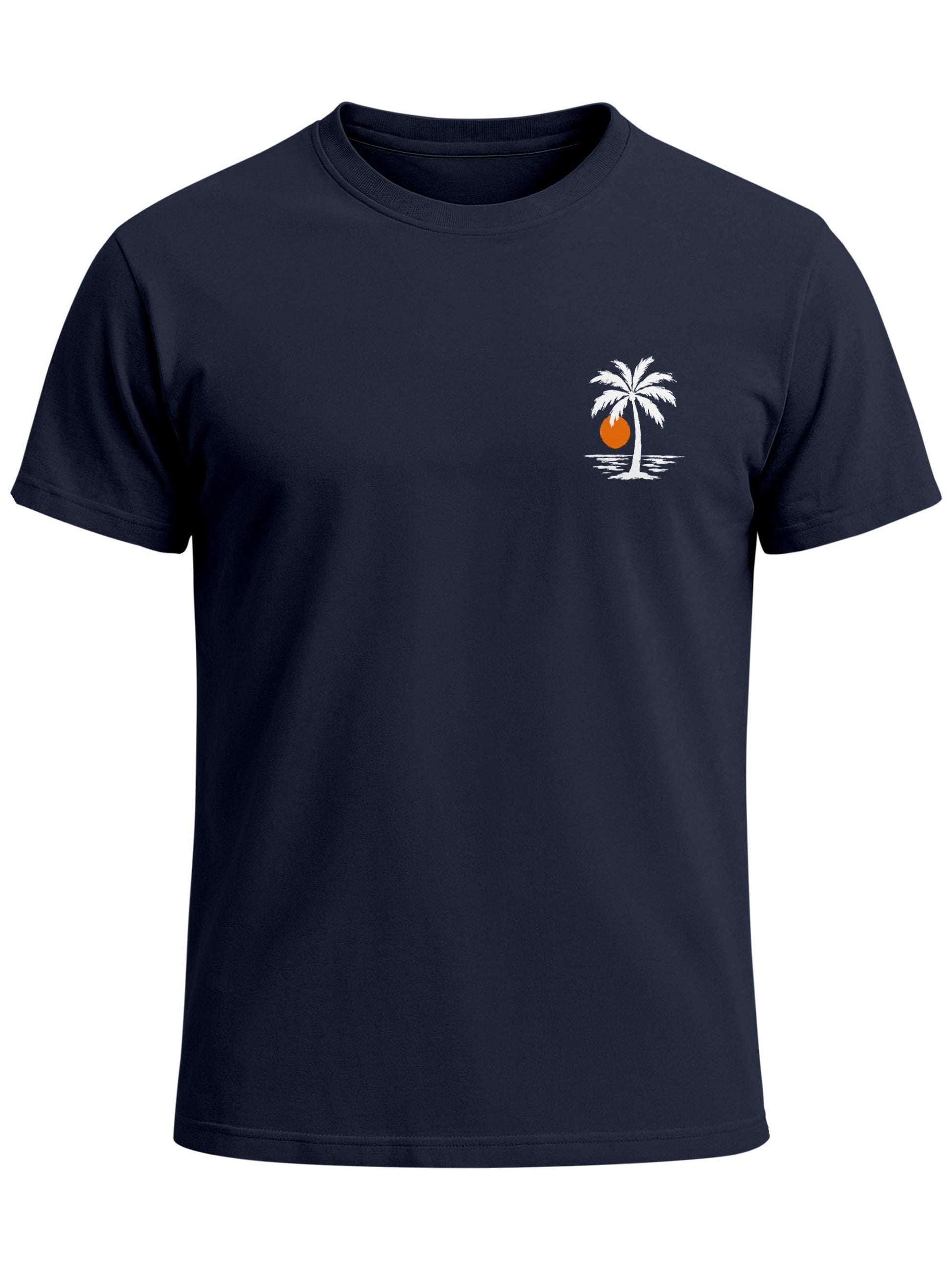 navy slim-fit
