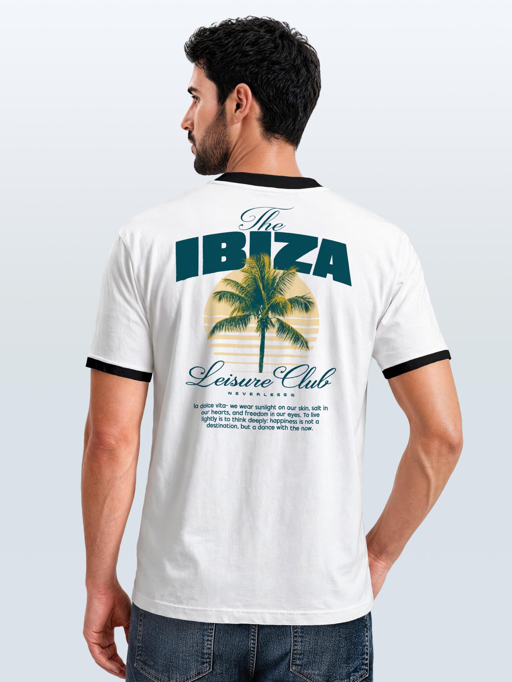 weiß-schwarz slim-fit