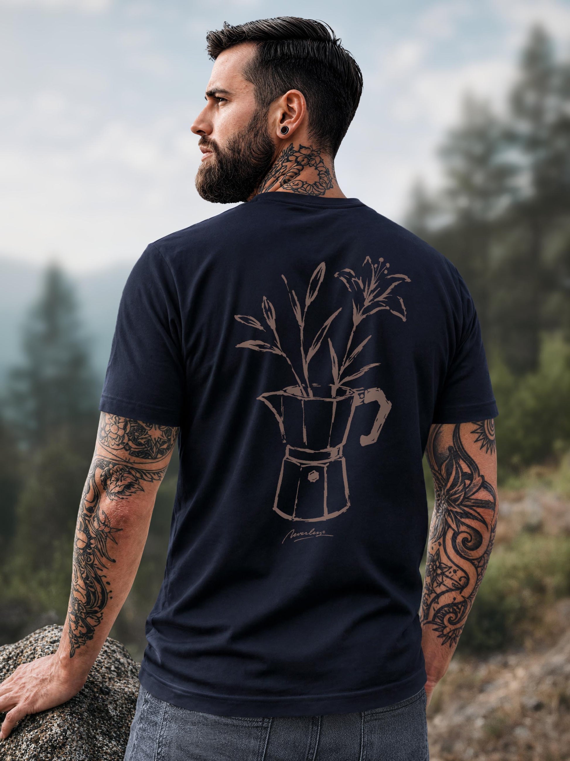 navy slim-fit