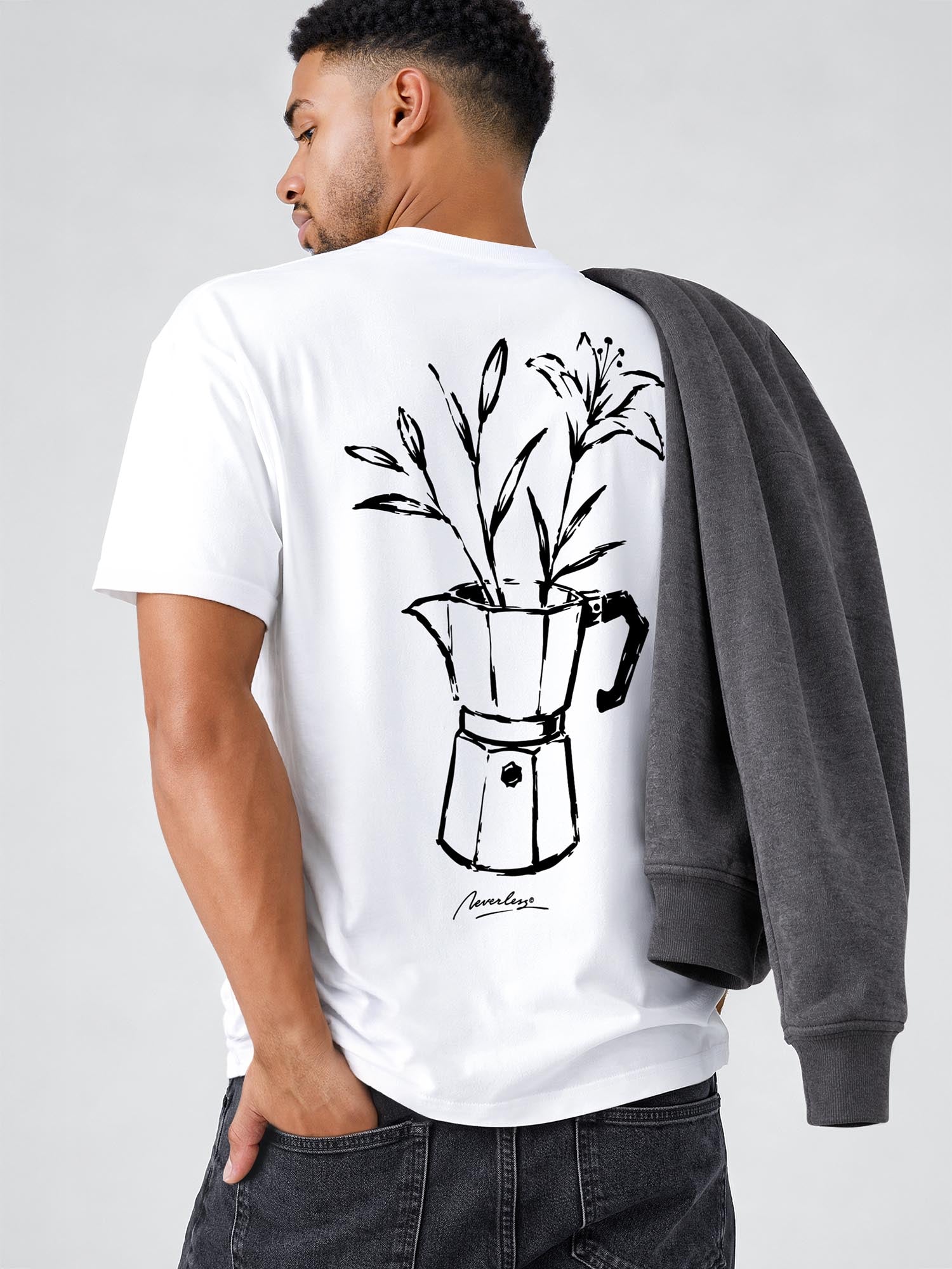 weiß relaxed-fit
