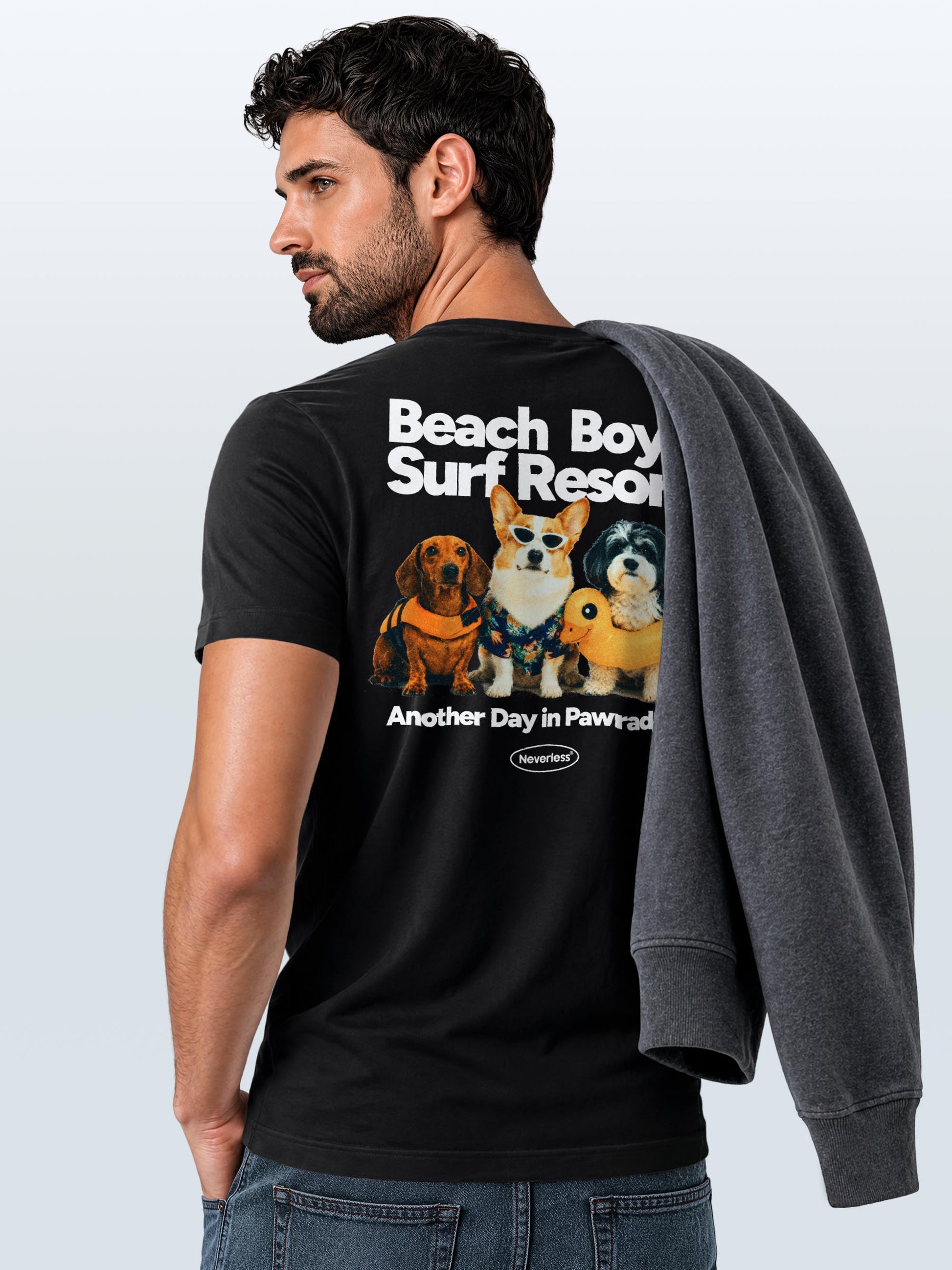 schwarz slim-fit