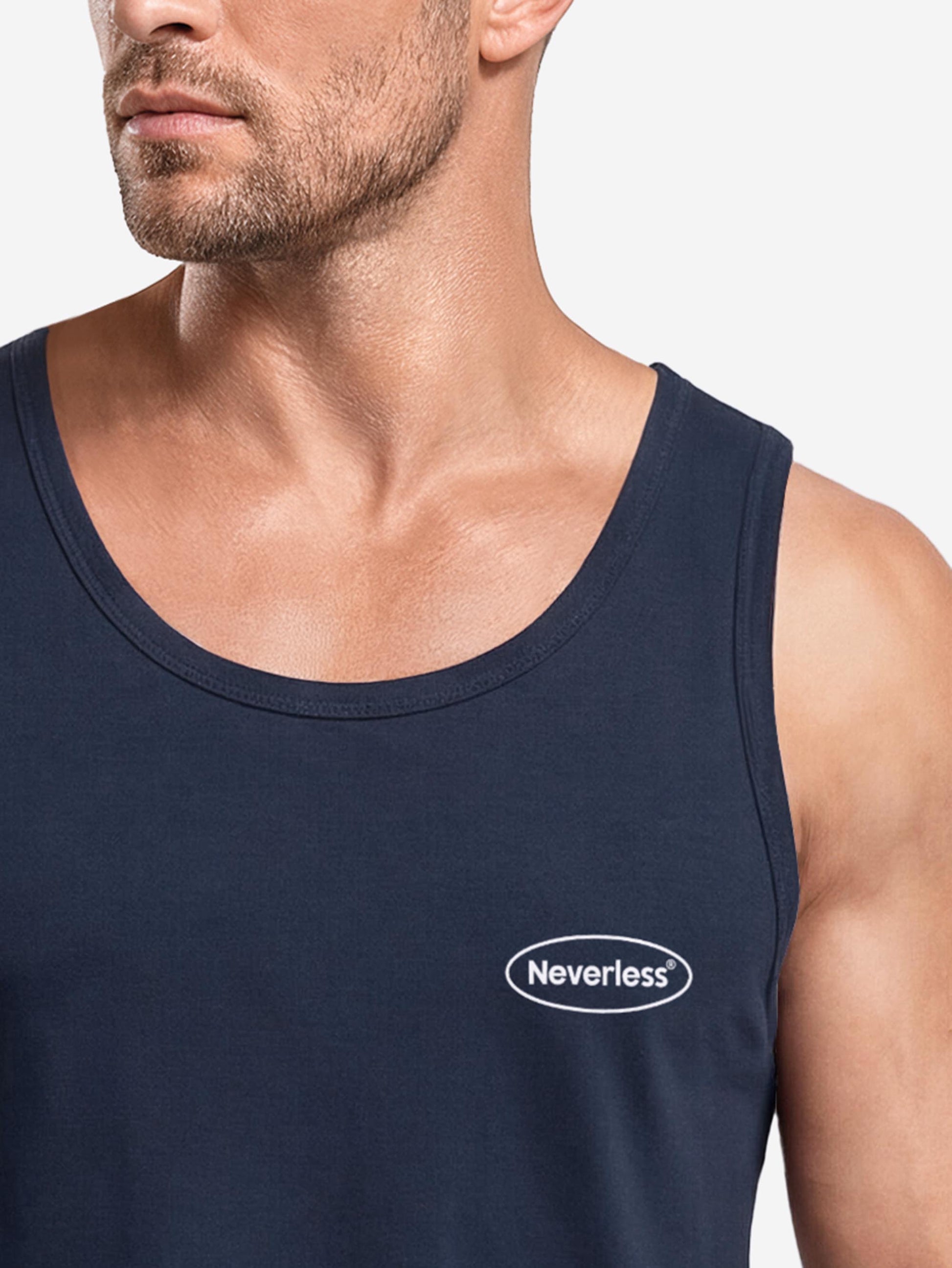 navy slim-fit