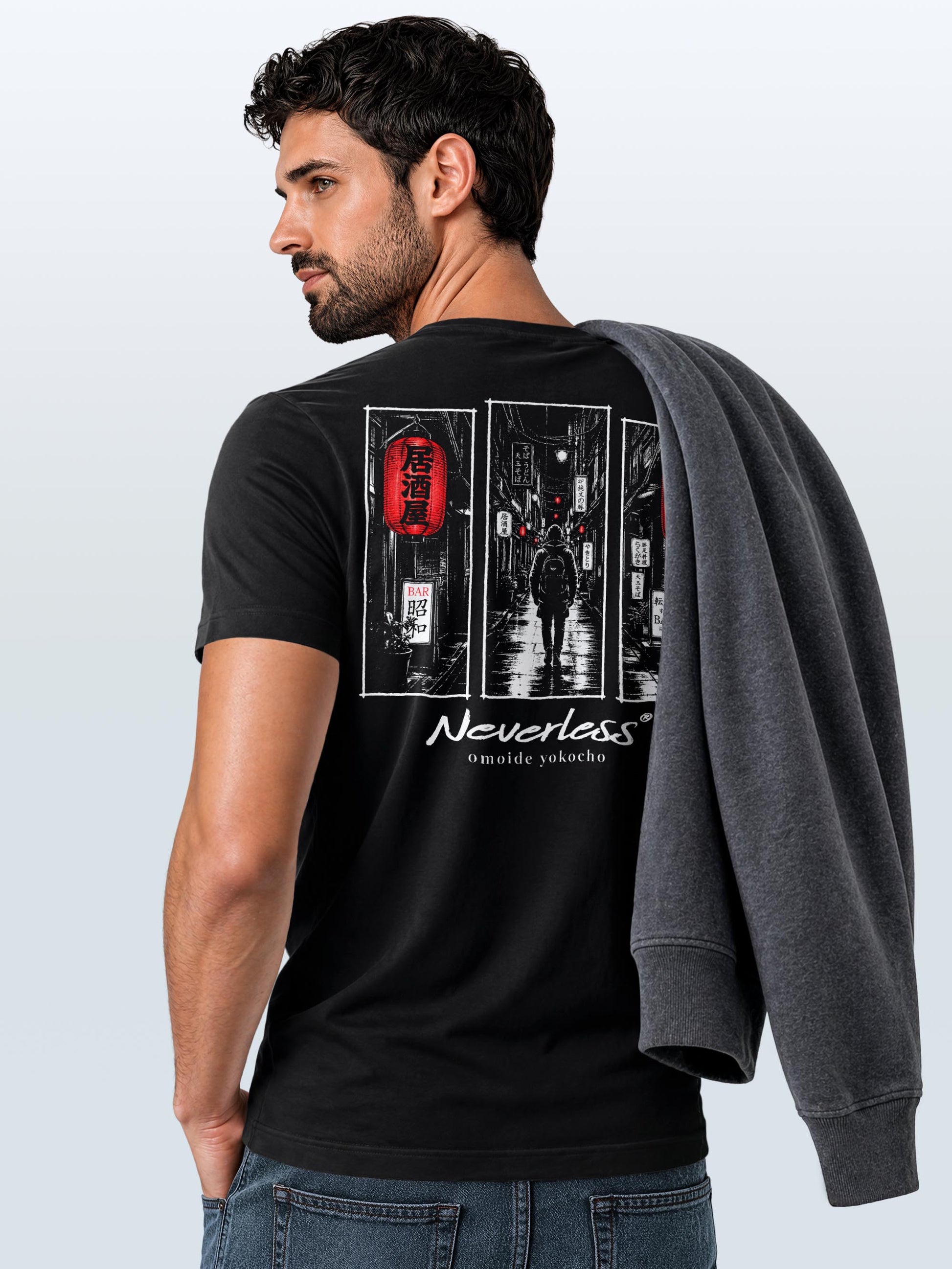 schwarz slim fit