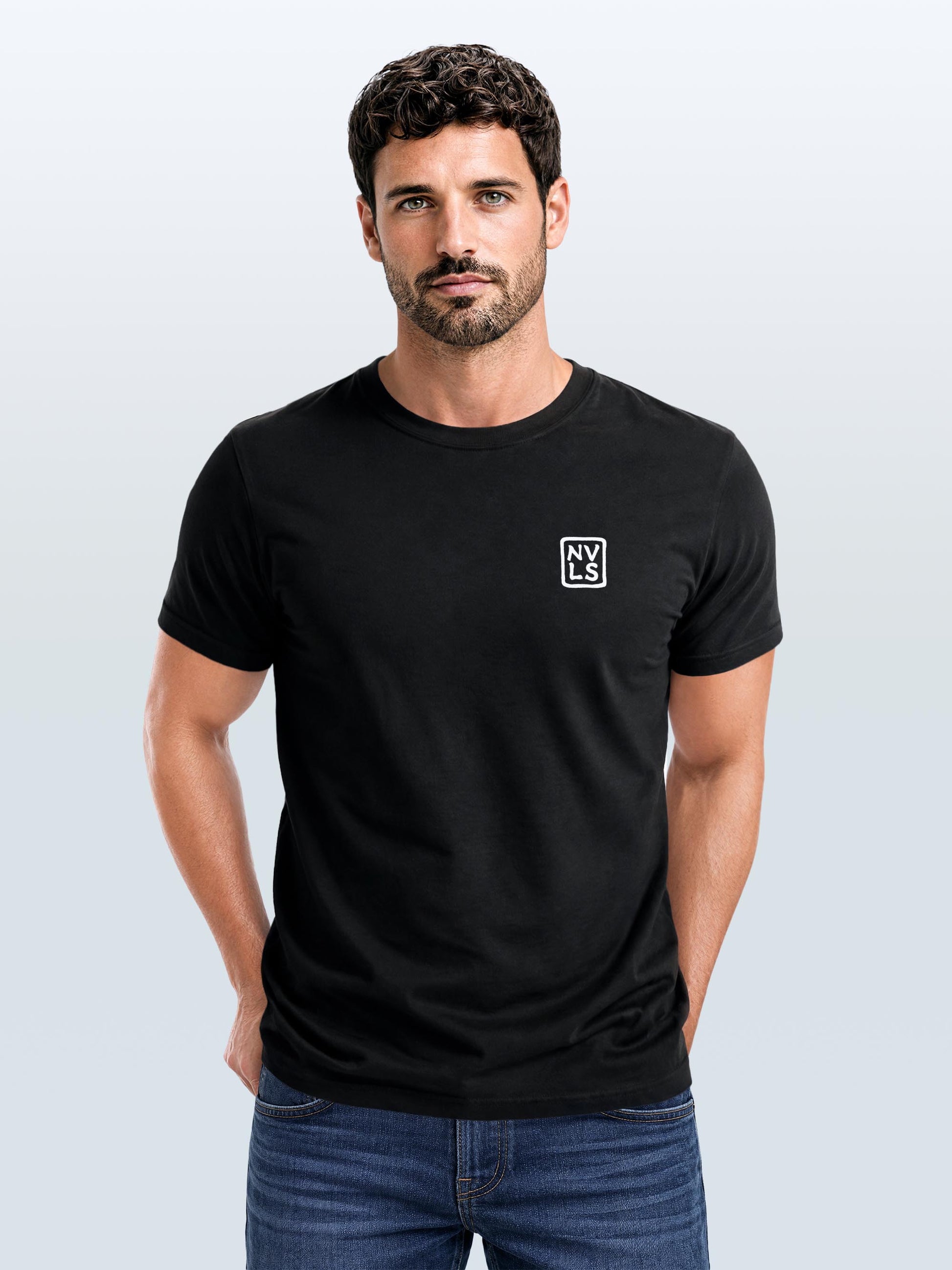 schwarz slim-fit