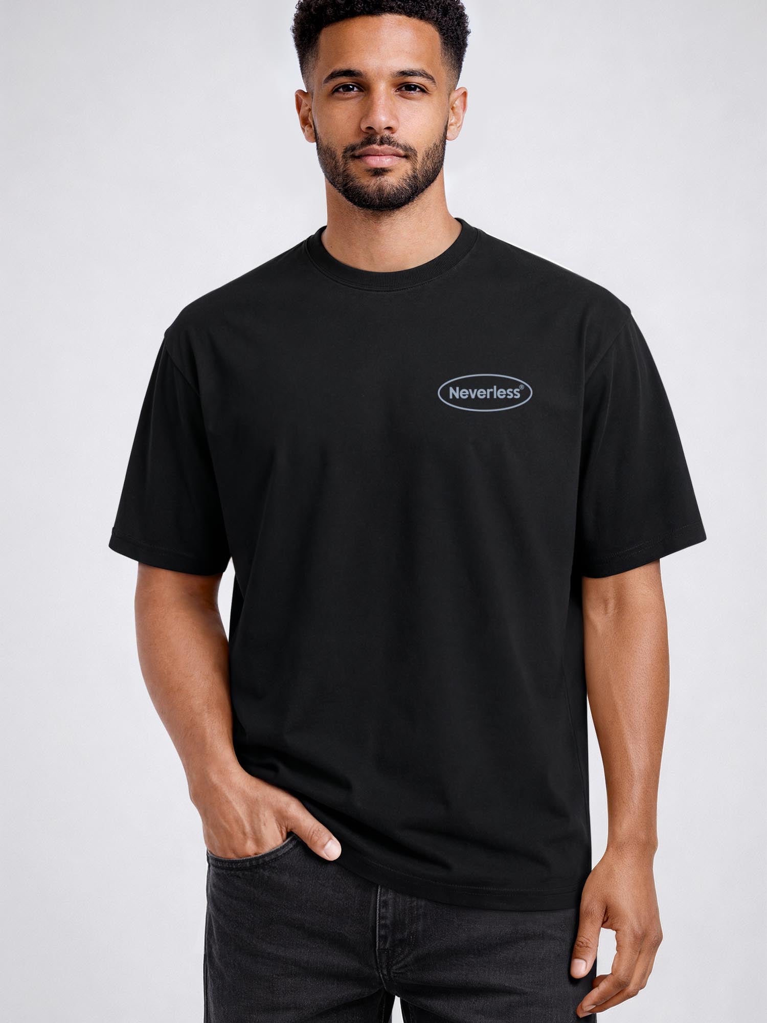 [AI generated] schwarz relaxed-fit