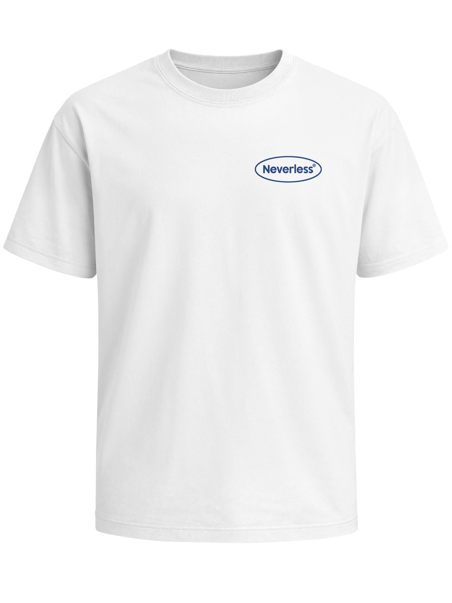 [AI generated] weiß relaxed-fit