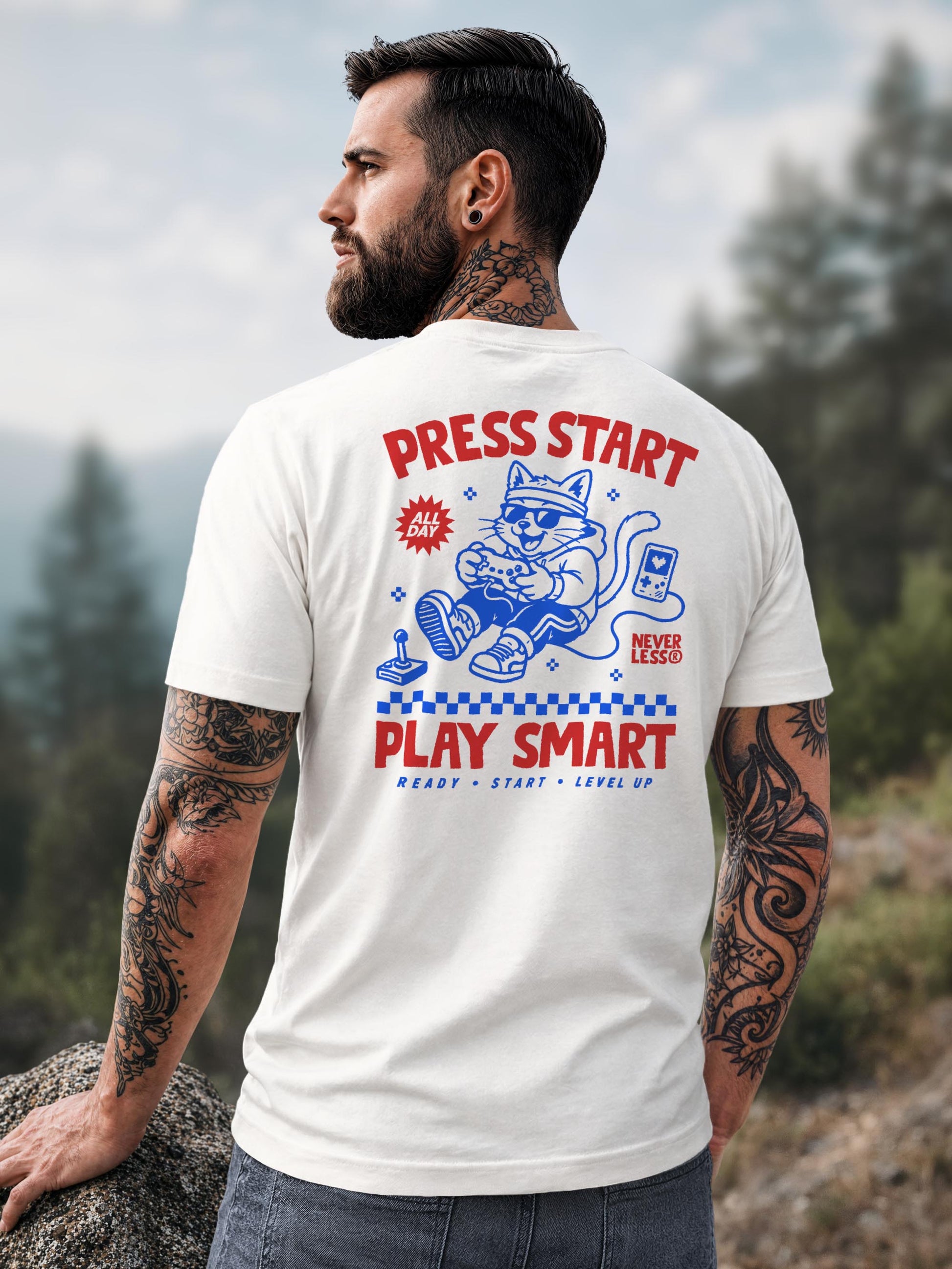 [AI generated] weiß slim-fit