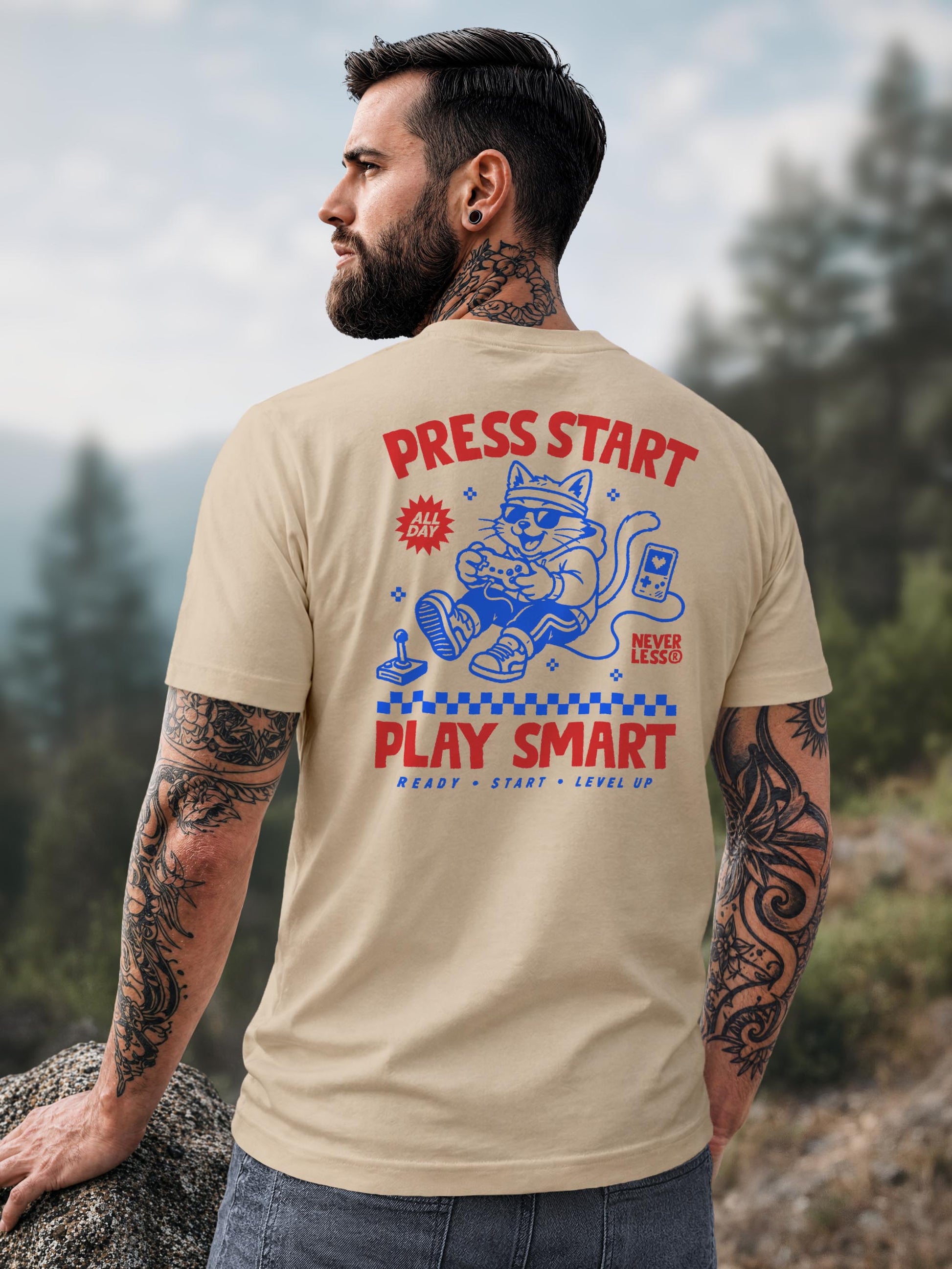 [AI generated] natur slim-fit