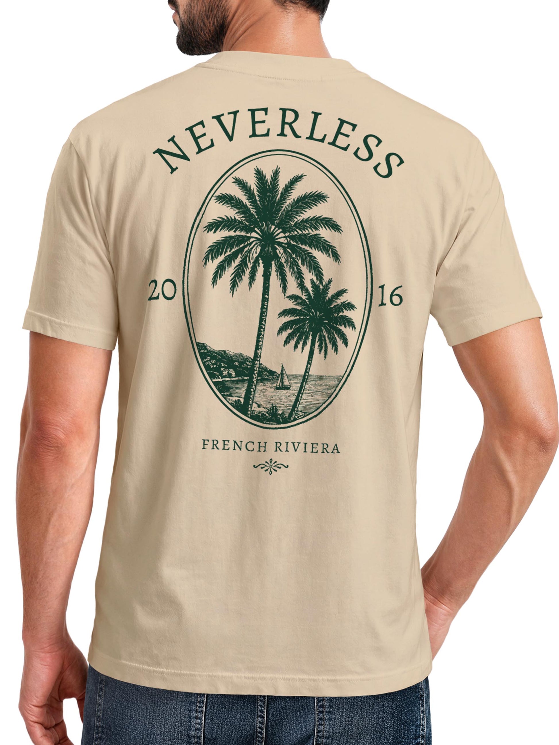 [AI generated] natur slim fit