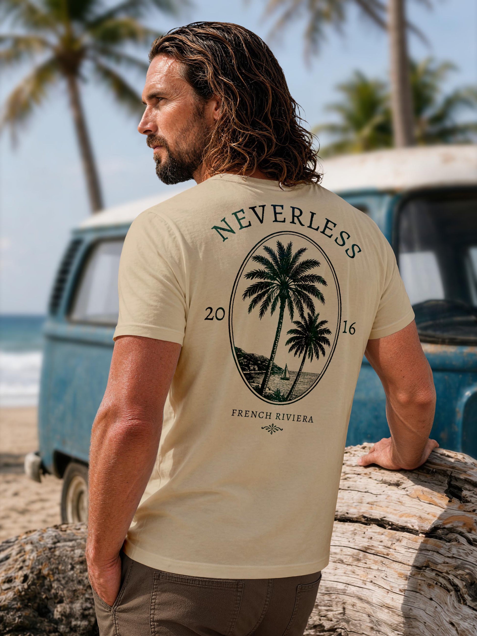 [AI generated] natur slim fit