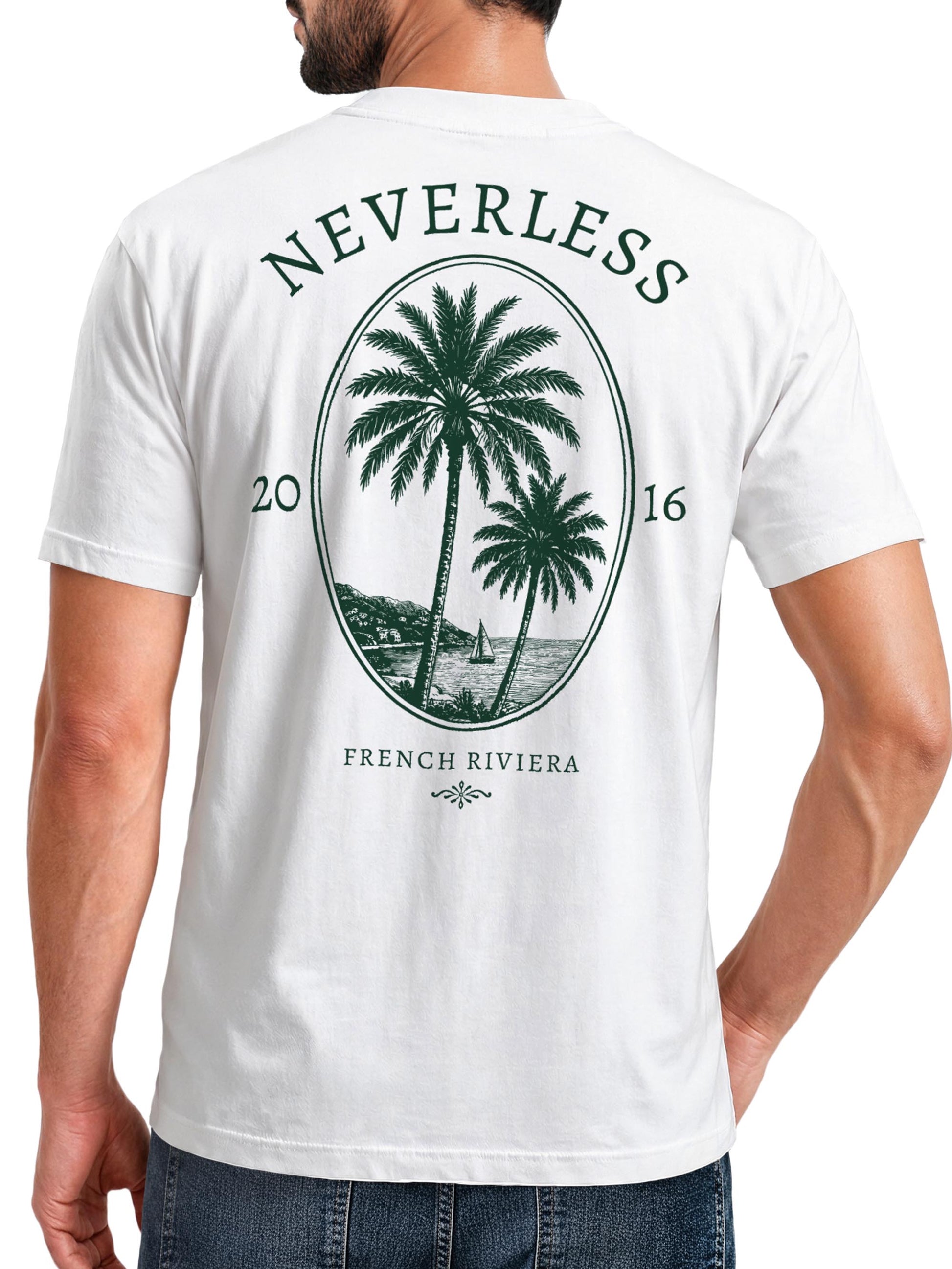 [AI generated] weiß slim fit