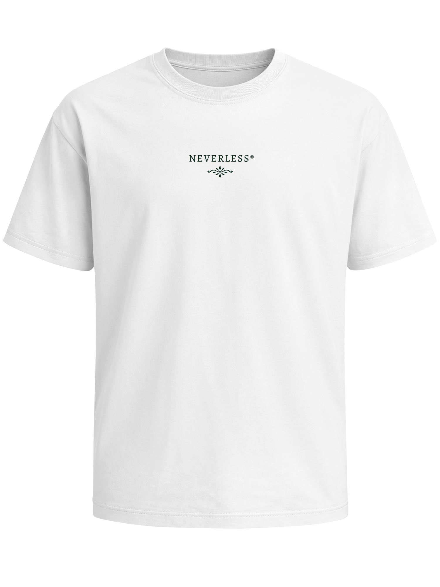[AI generated] weiß relaxed-fit