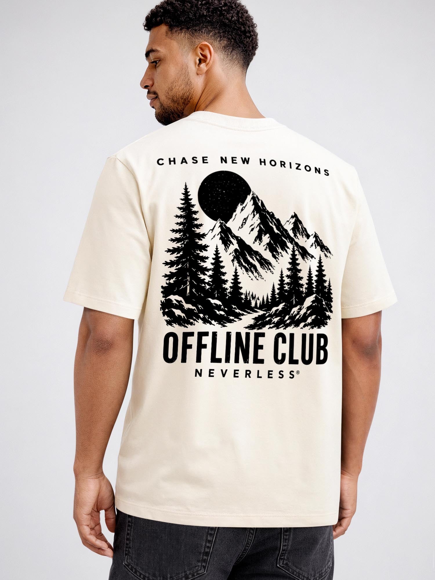 [AI generated] hell-beige relaxed-fit