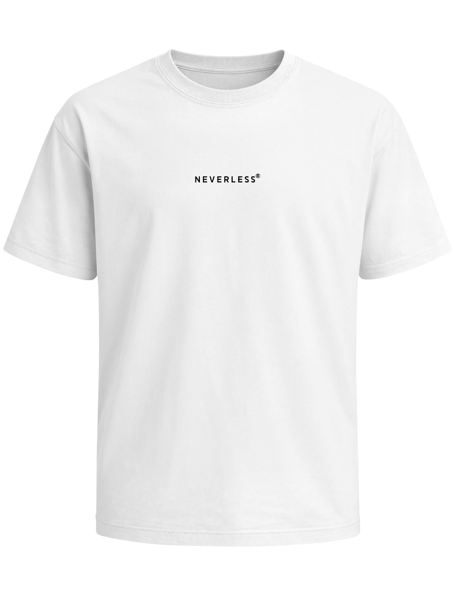 [AI generated] weiß relaxed-fit