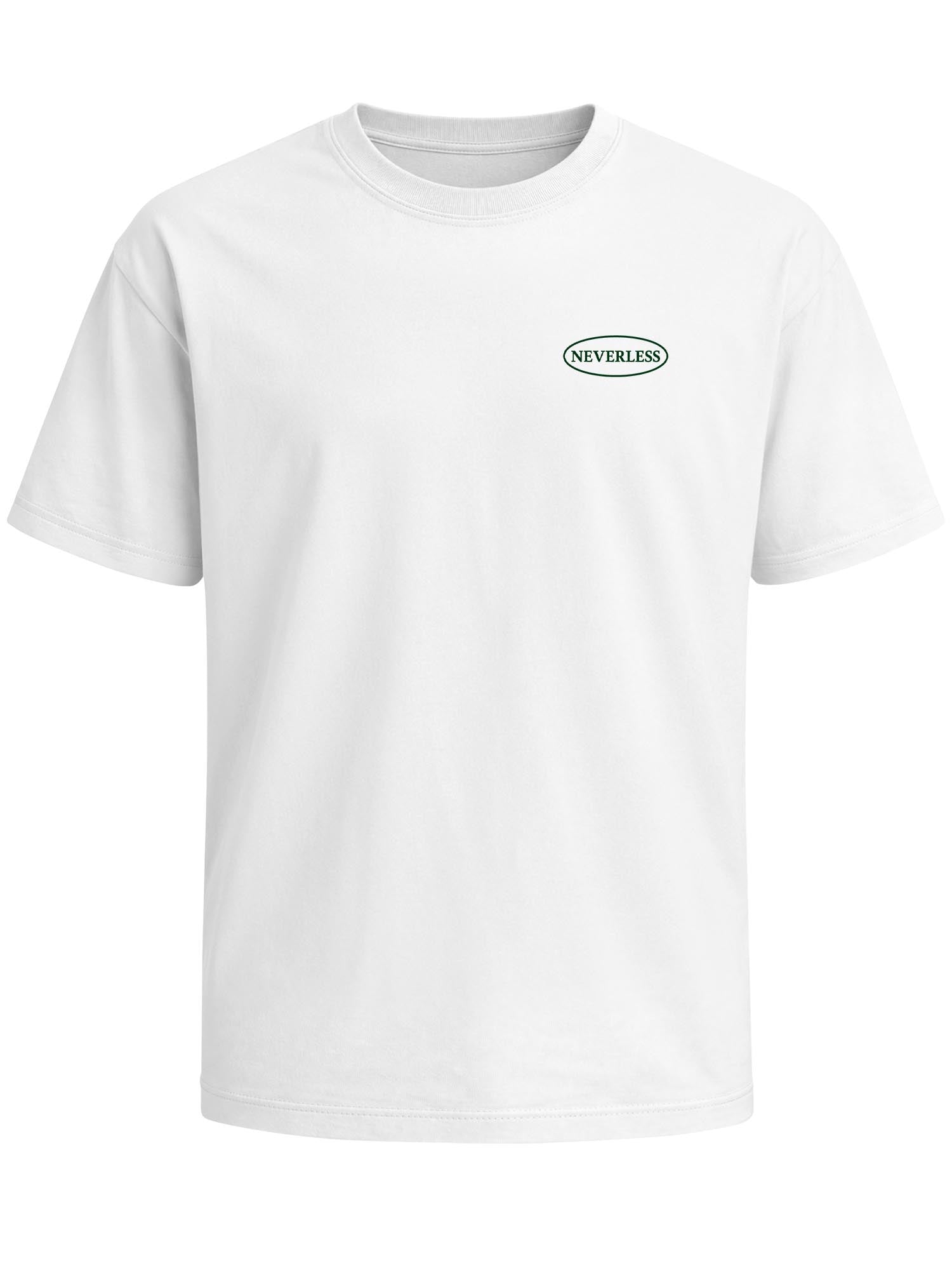 [AI generated] weiß relaxed-fit