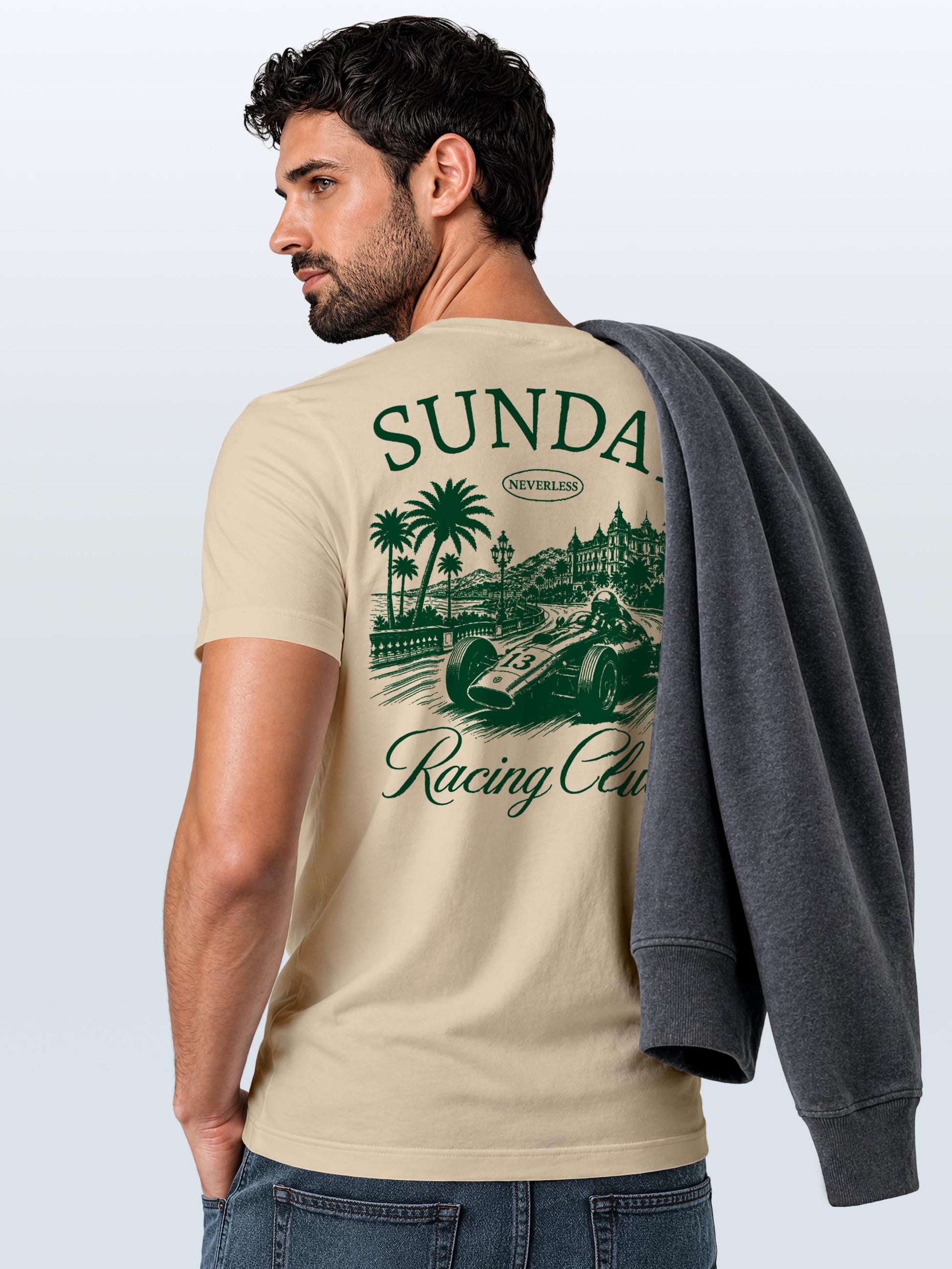 [AI generated] natur slim-fit