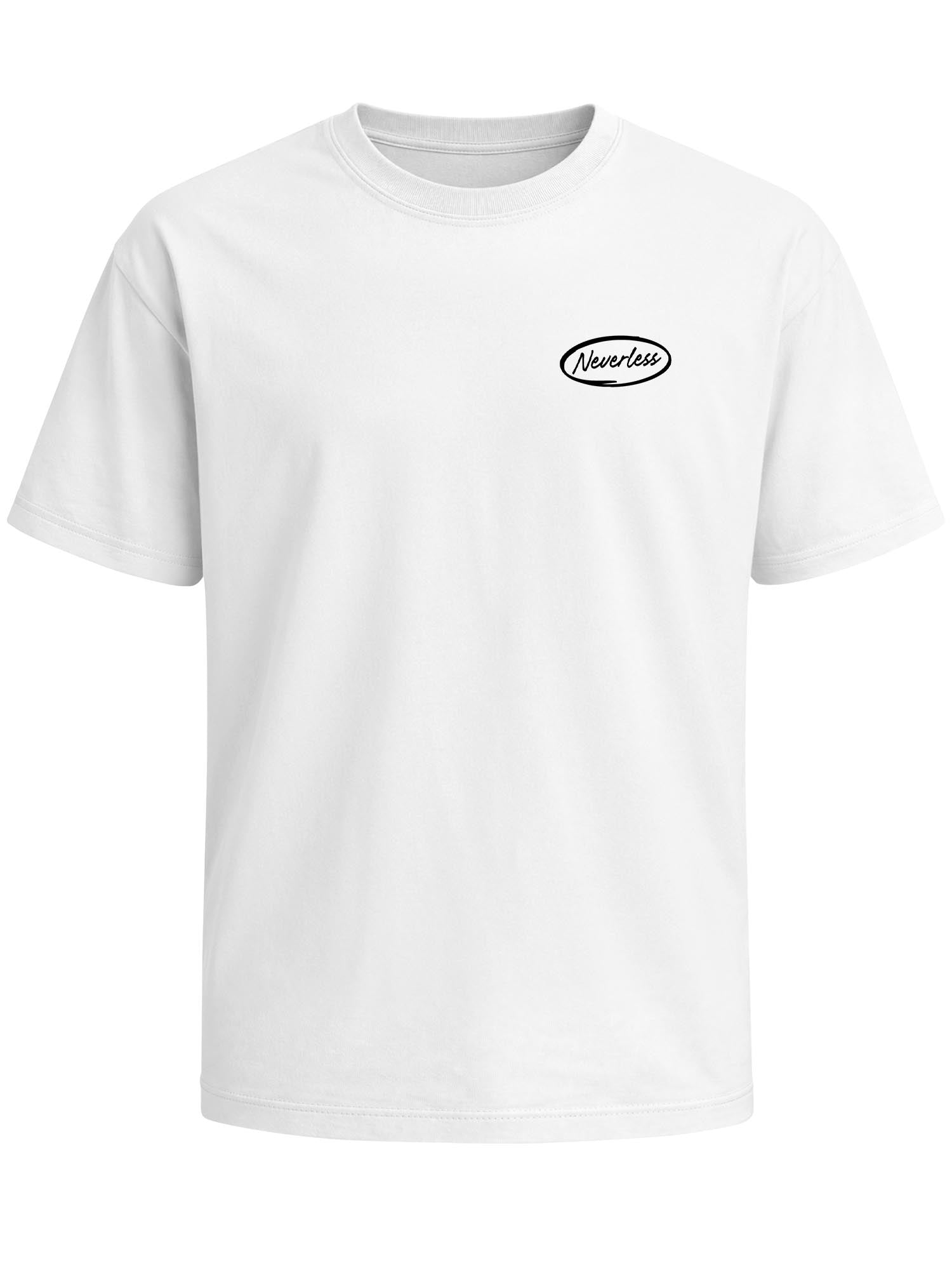 [AI generated] weiß relaxed-fit