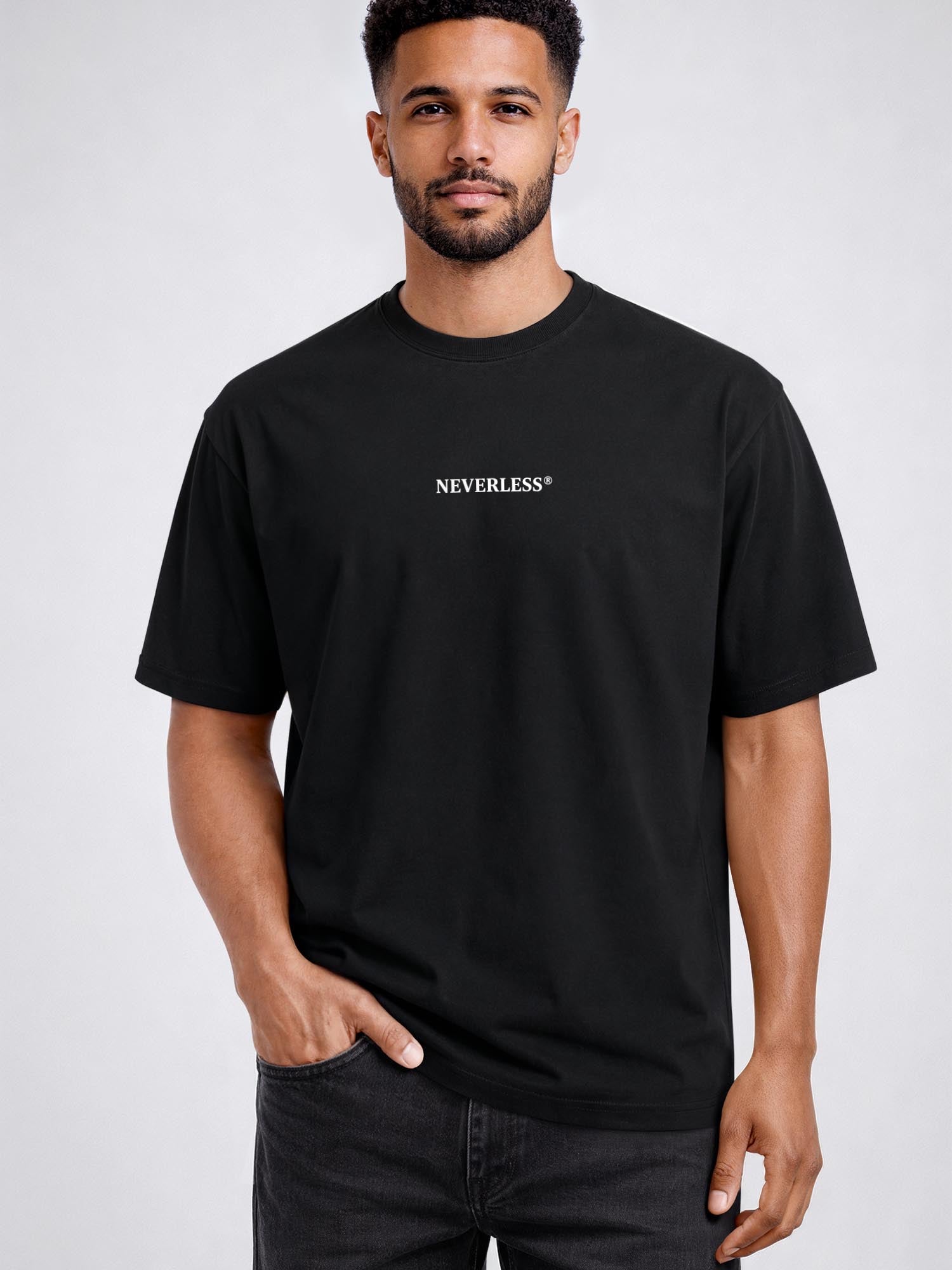 [AI generated] schwarz relaxed-fit