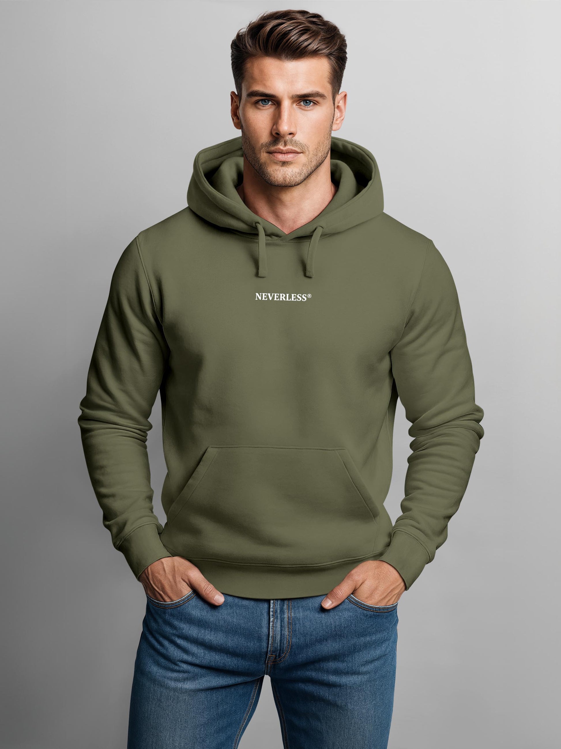 [AI generated] oliv slim-fit
