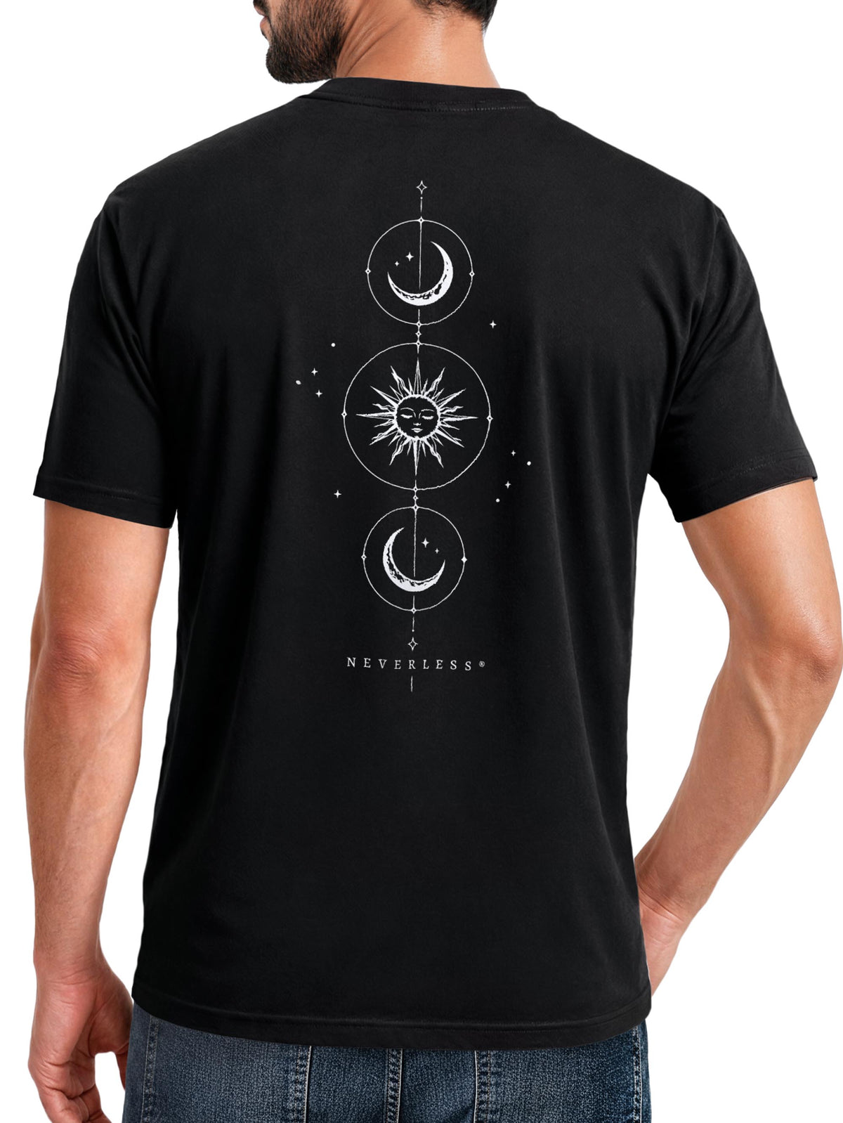 [AI generated] schwarz slim-fit
