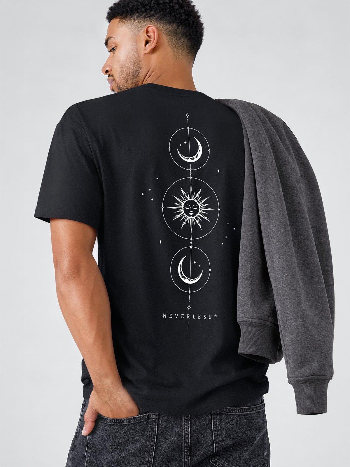 [AI generated] schwarz relaxed-fit