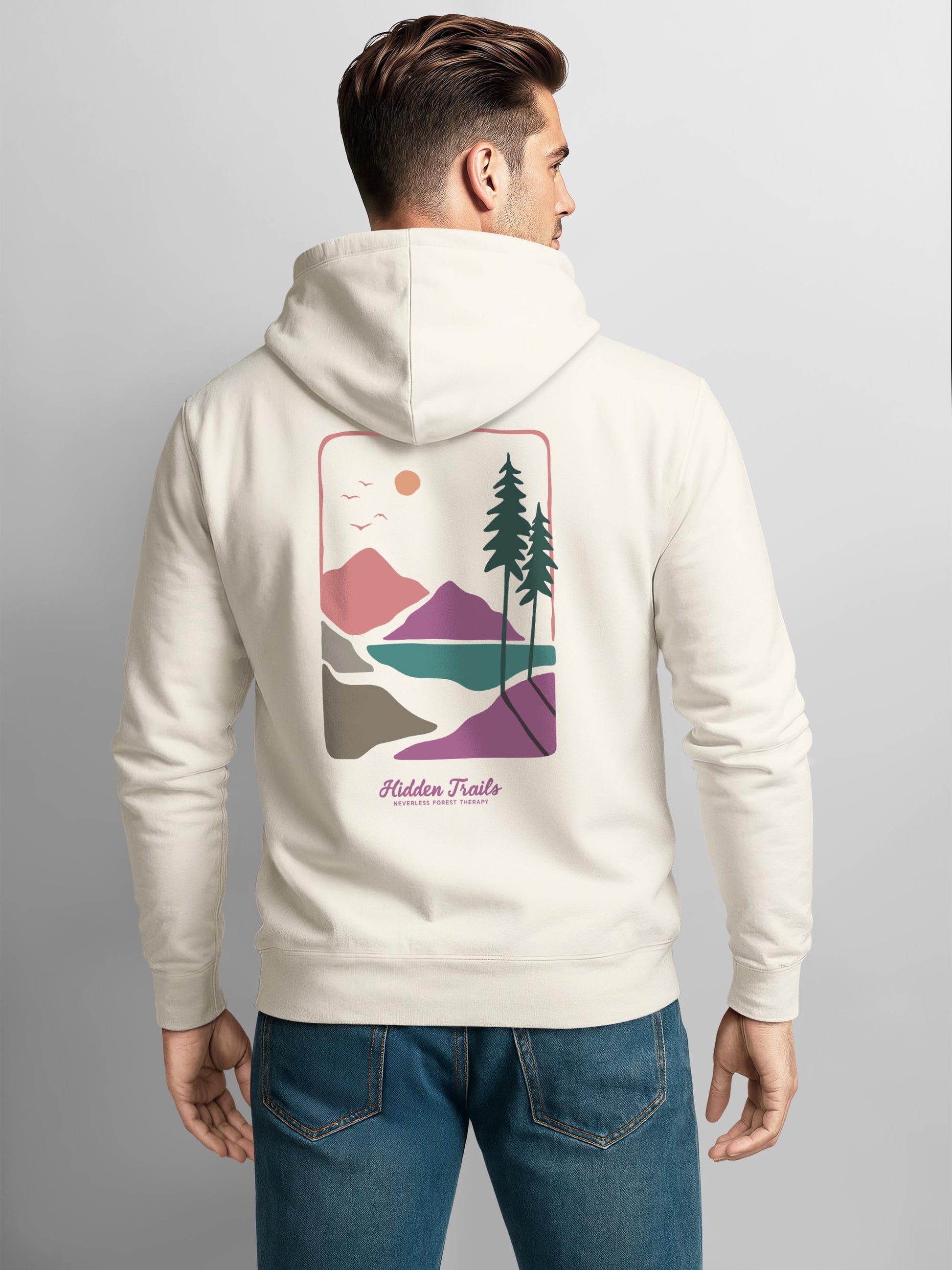 [AI generated] urban grey slim-fit