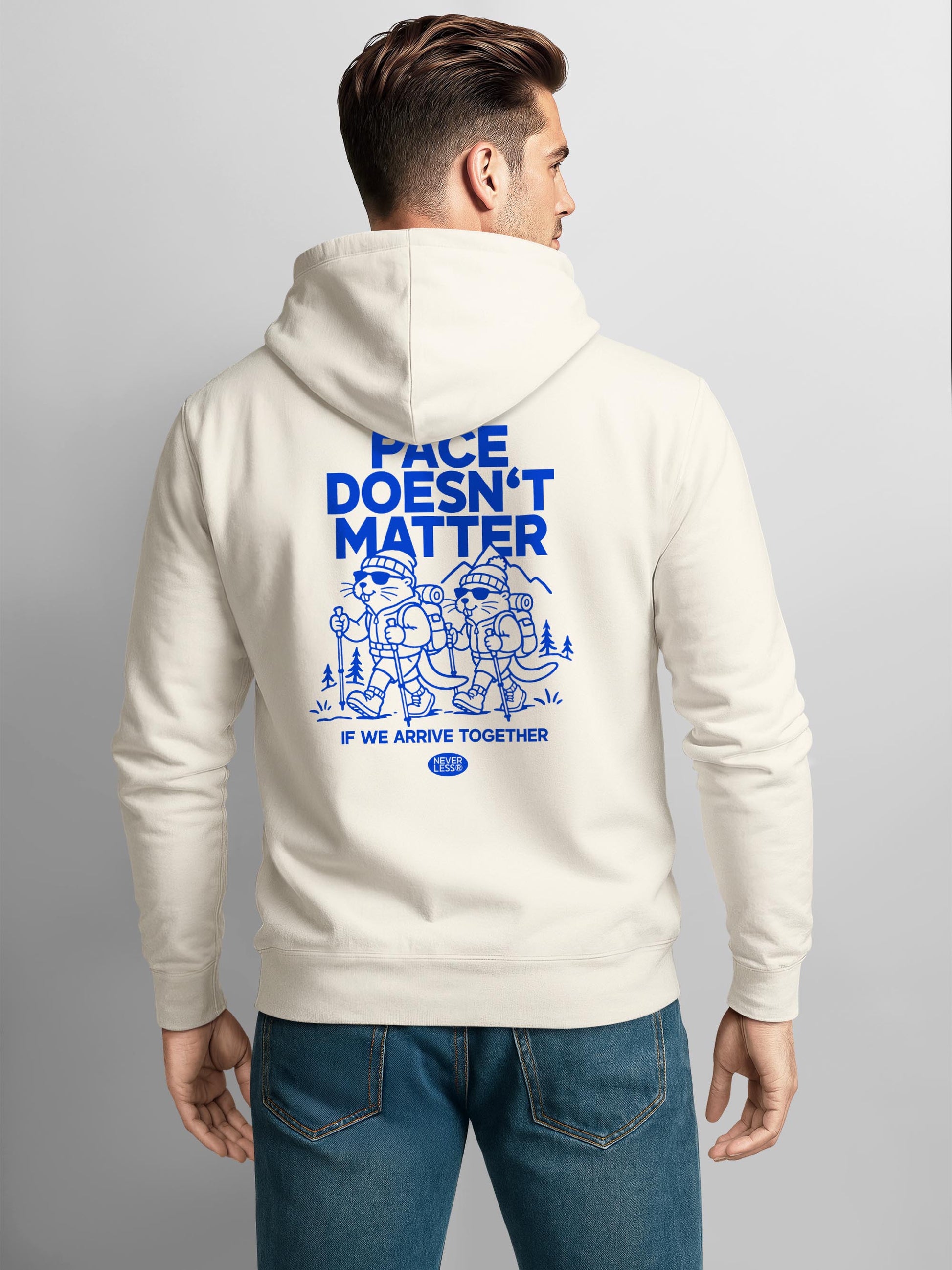 [AI generated] urban grey slim fit