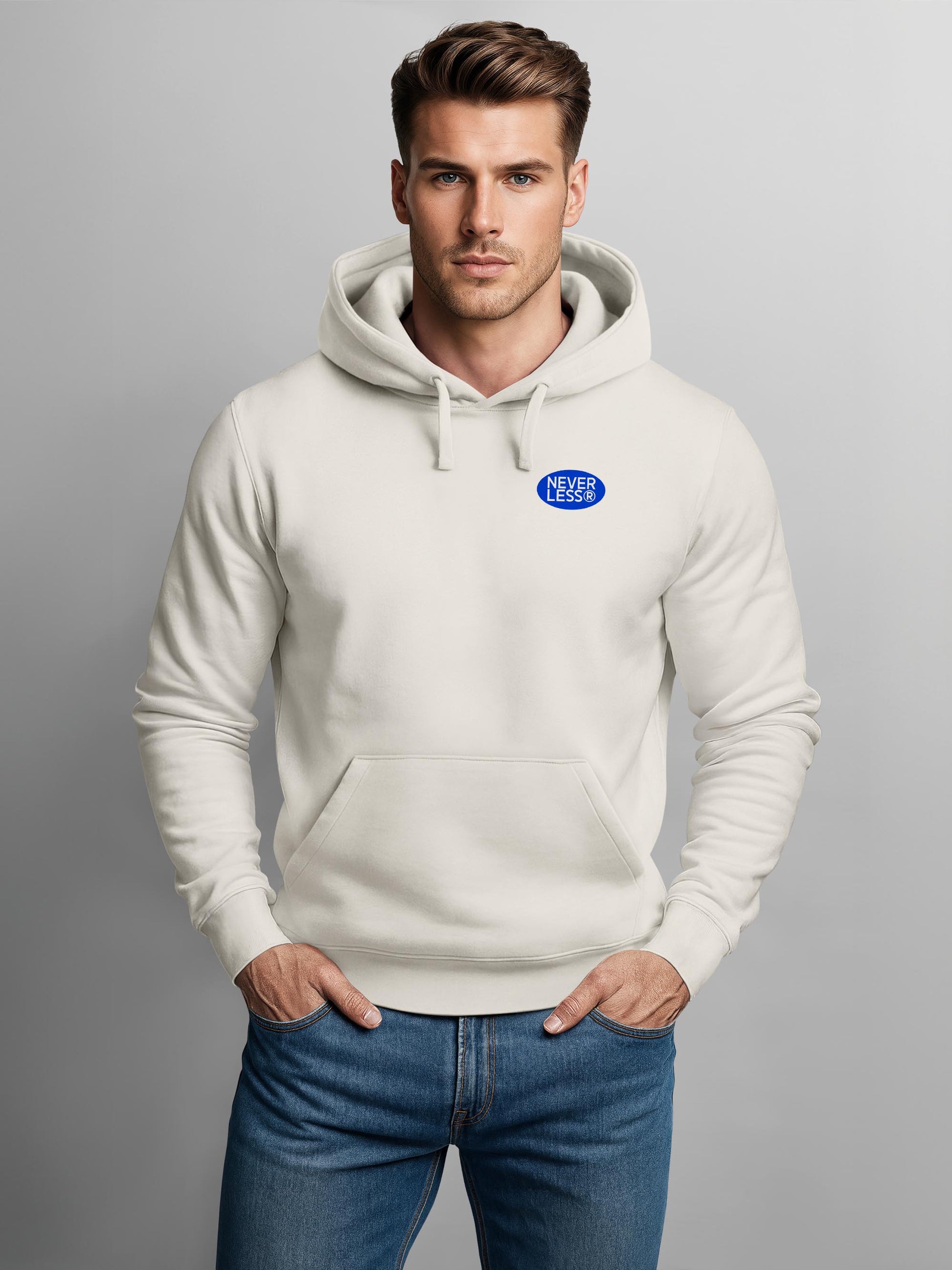 [AI generated] urban grey slim fit