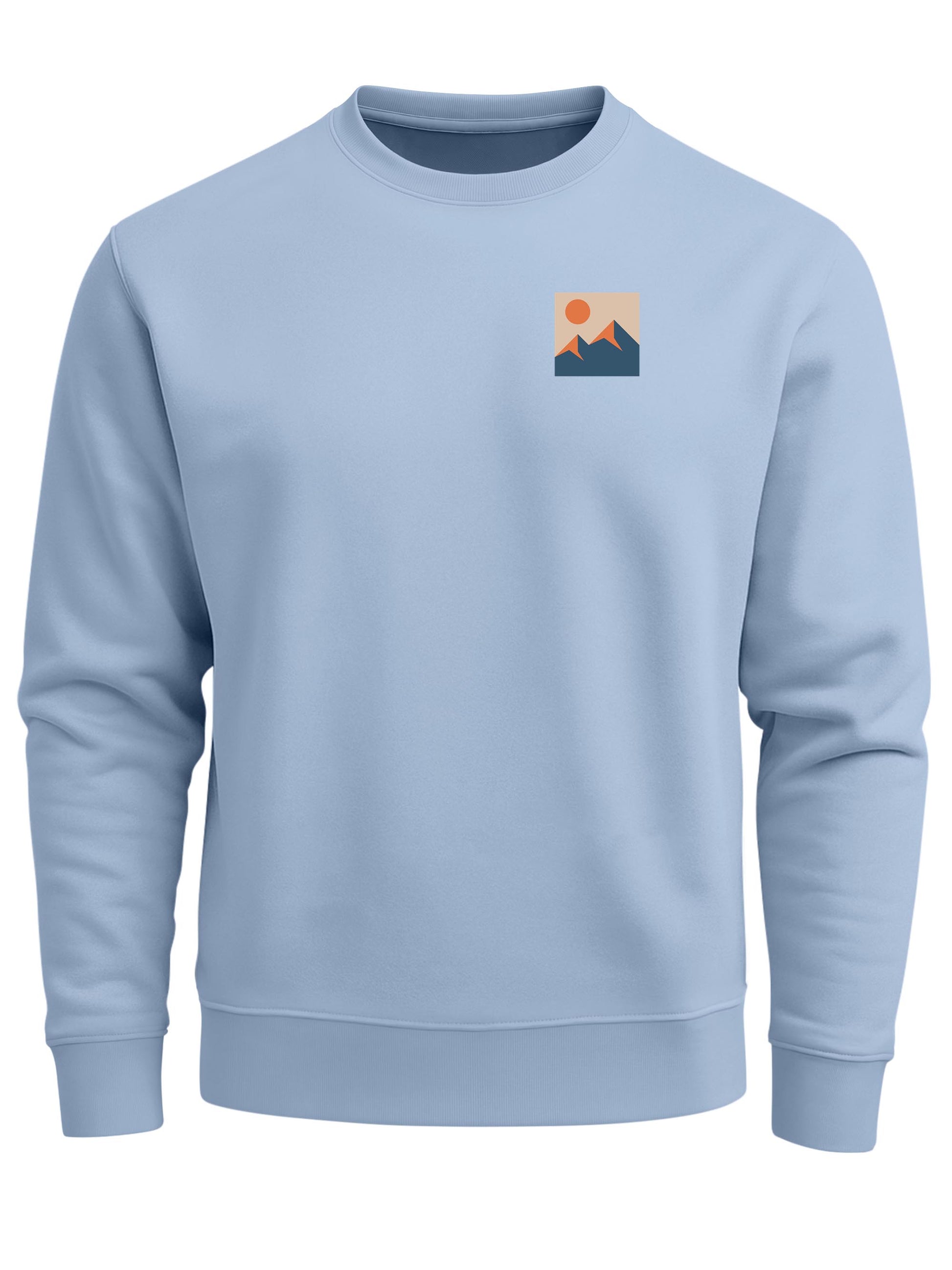 [AI generated] mineral blue