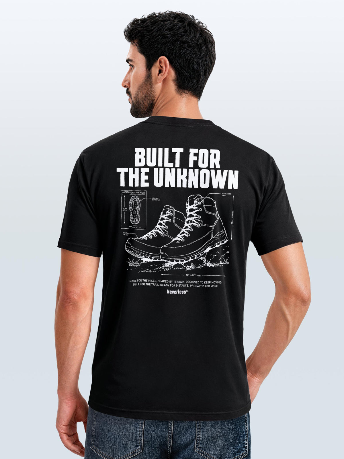 [AI generated] schwarz slim-fit