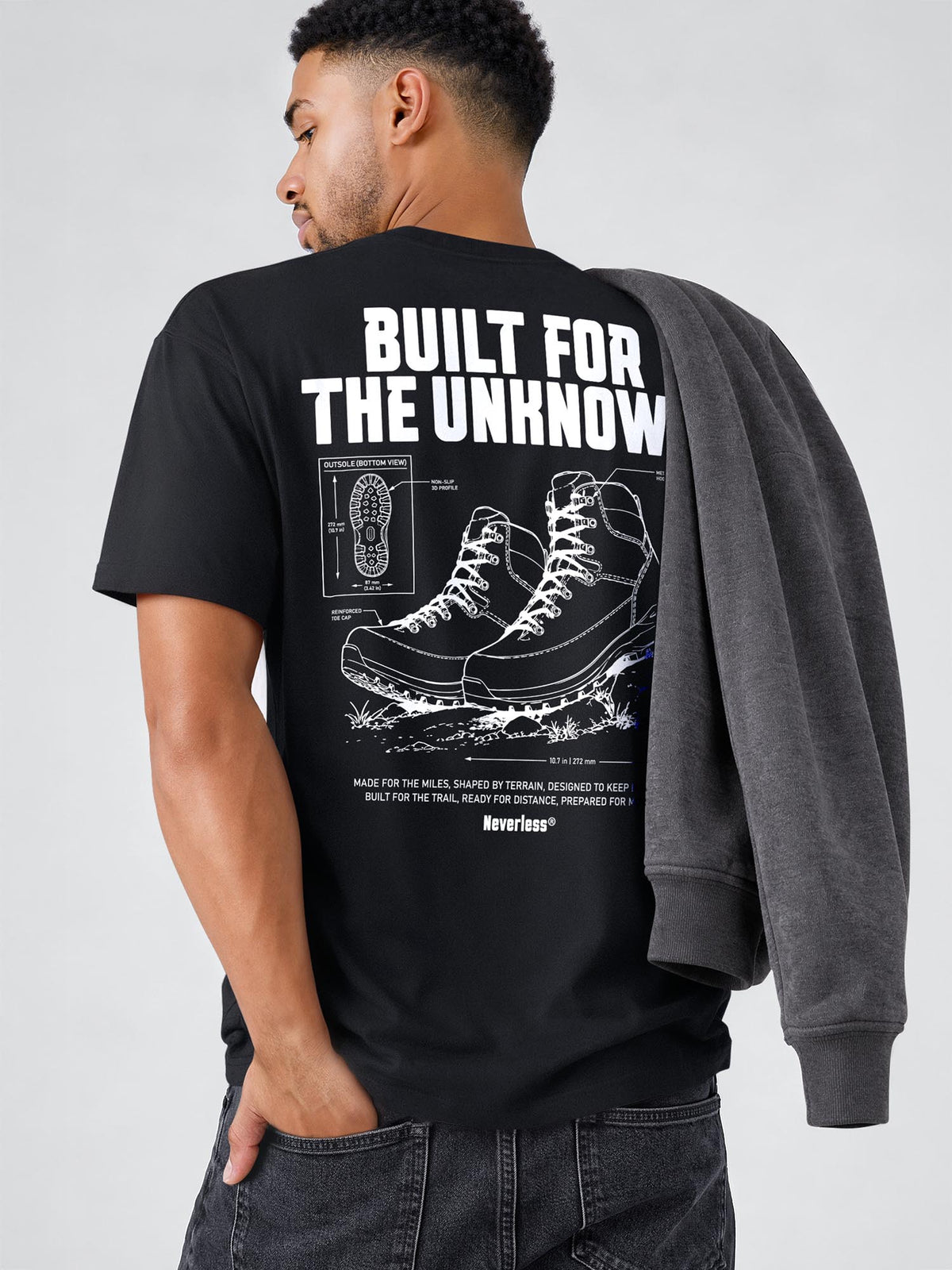 [AI generated] schwarz relaxed-fit