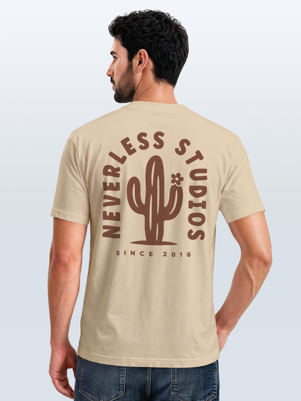 [AI generated] natur slim-fit