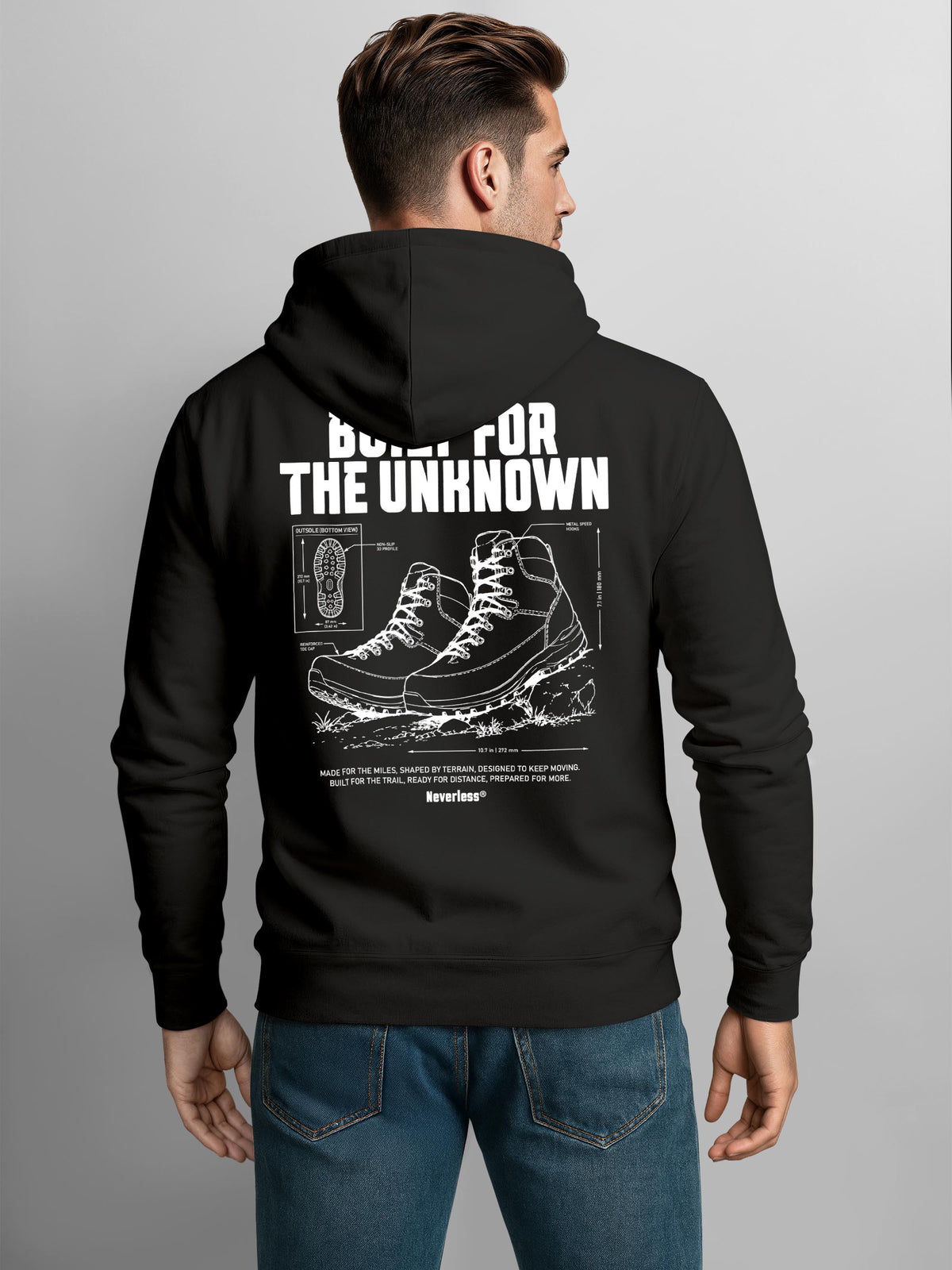 [AI generated] schwarz slim-fit
