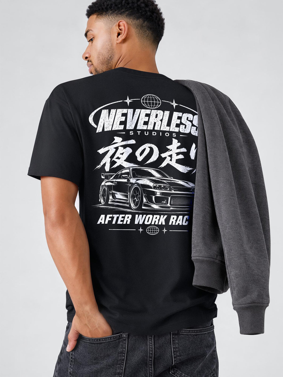 [AI generated] schwarz relaxed-fit