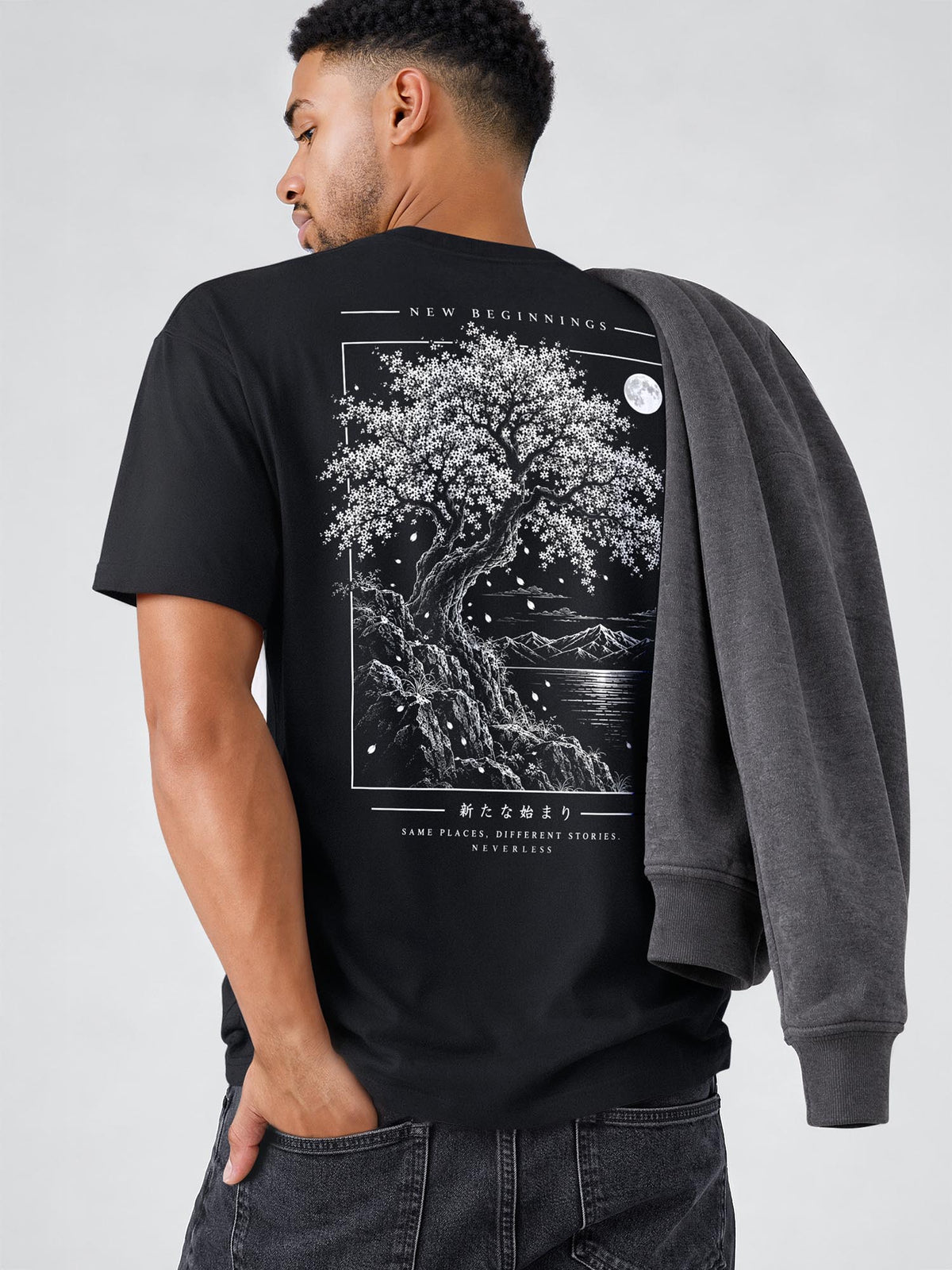[AI generated] schwarz relaxed-fit
