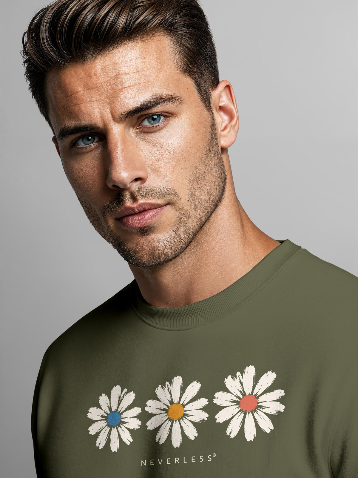 [AI generated] oliv slim-fit