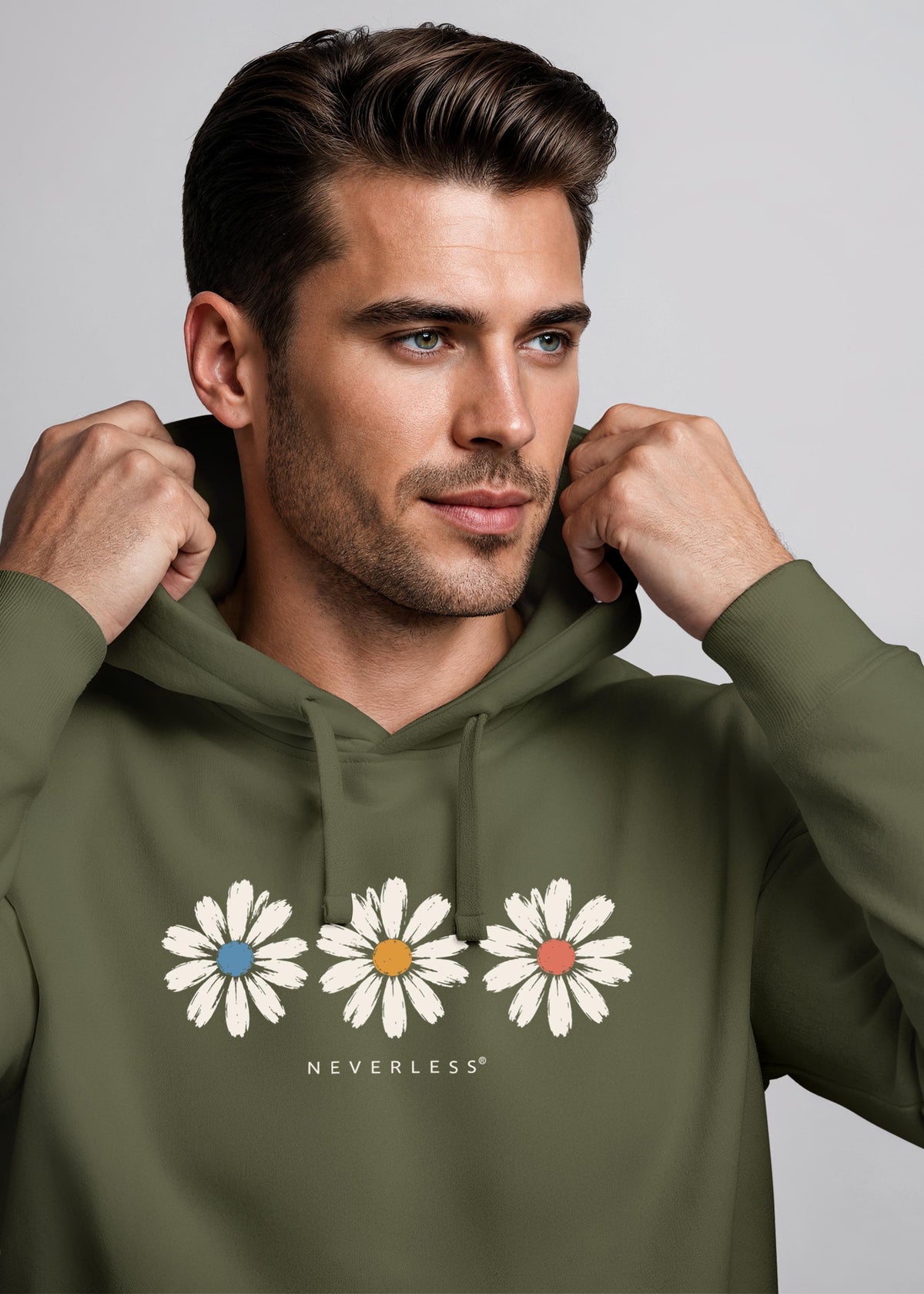 [AI generated] oliv slim-fit